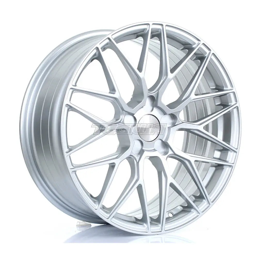 BOLA B17 Alloy Wheel 19x8.5 5x100 ET15 To 45 72.6mm CB Crystal Silver