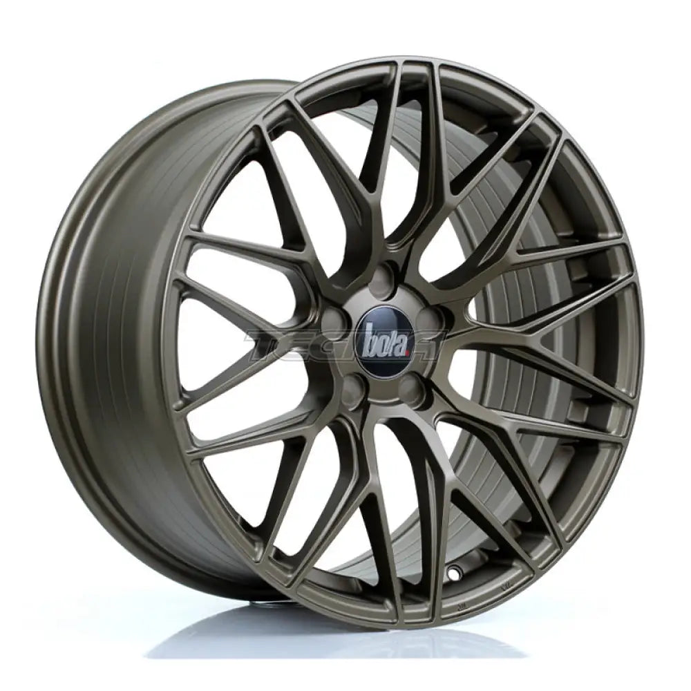 BOLA B17 Alloy Wheel 19x9.5 5x100 ET25 To 45 72.6mm CB Matt Bronze