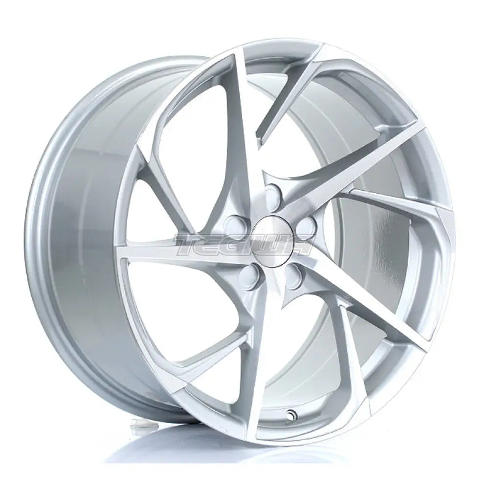 BOLA B18 Alloy Wheel 19x9.5 5x110 ET25 To 45 72.6mm CB Silver Polished Face
