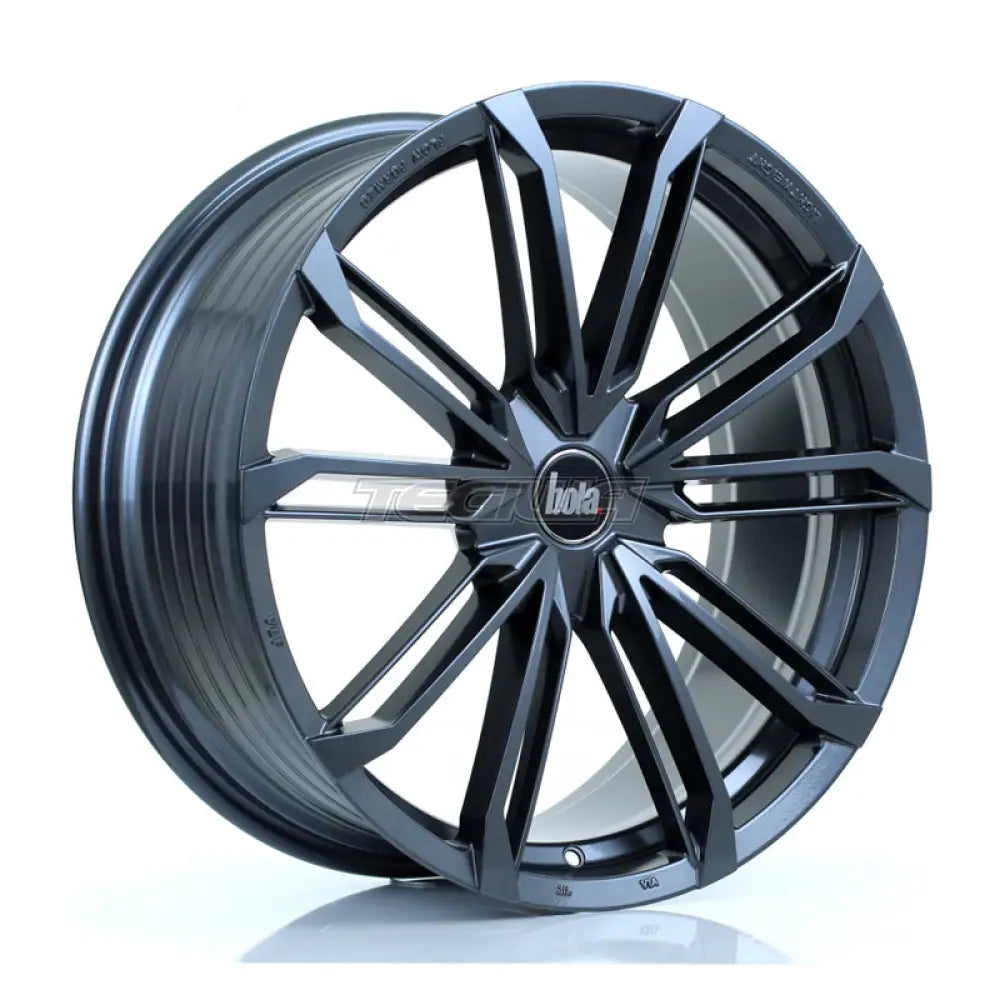 BOLA B23 Alloy Wheel 20x8.5 5x115 ET38 To 45 72.6mm CB Gloss Gunmetal