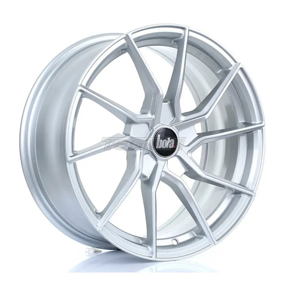 BOLA B25 Alloy Wheel 17x7.5 5x108 ET40 To 45 72.6mm CB Crystal Silver