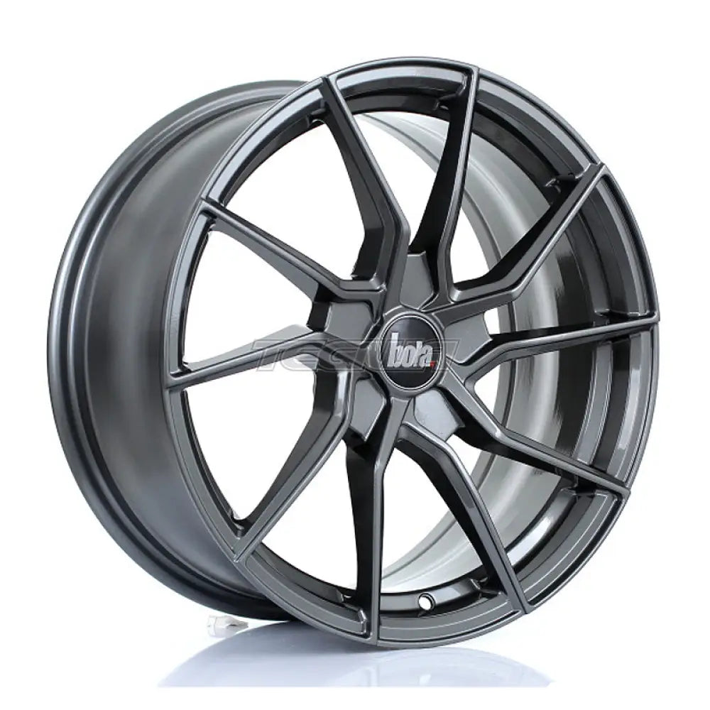 BOLA B25 Alloy Wheel 17x7.5 5x110 ET40 To 45 72.6mm CB Gloss Gunmetal