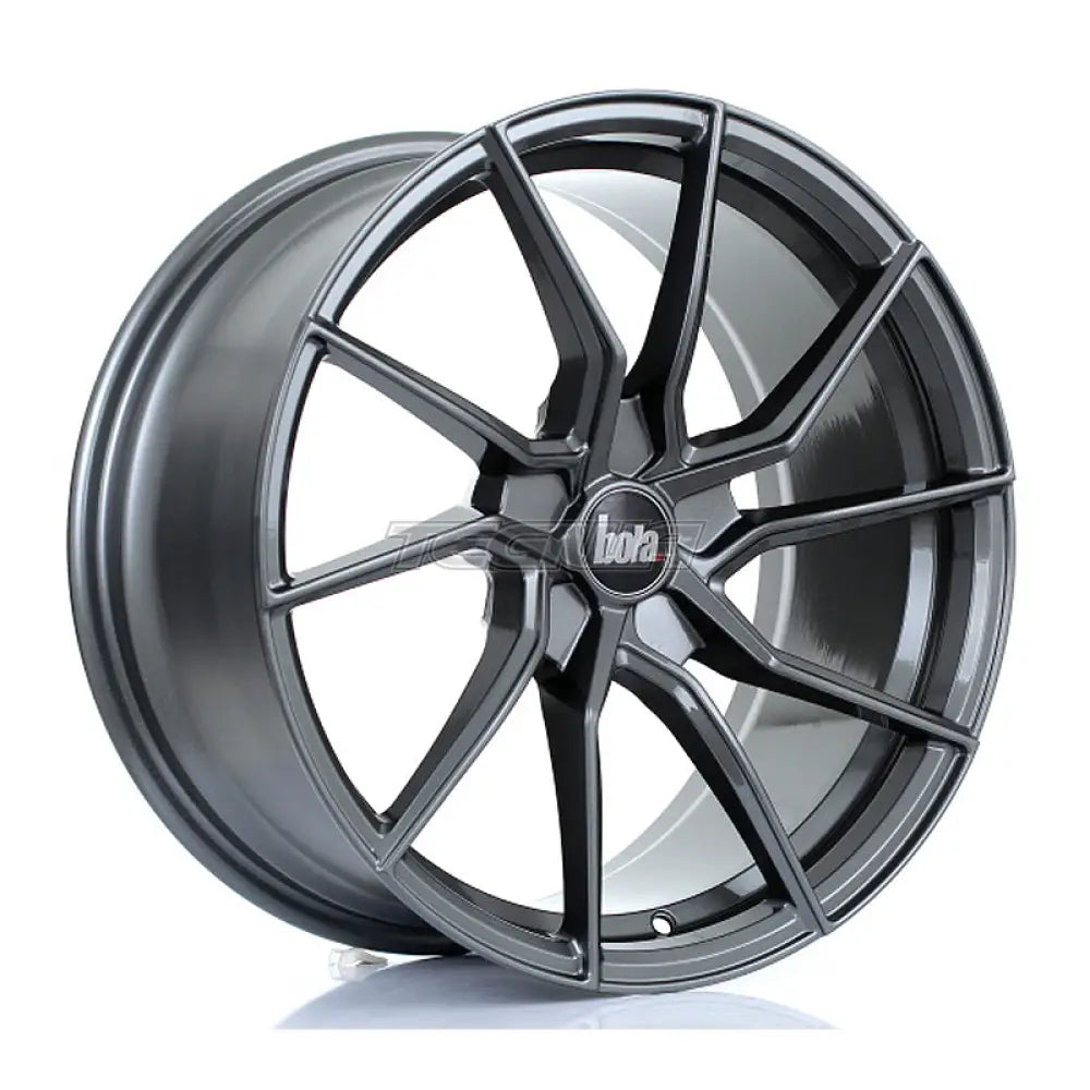 BOLA B25 Alloy Wheel 18x8.5 5x108 ET25 To 45 72.6mm CB Gloss Gunmetal