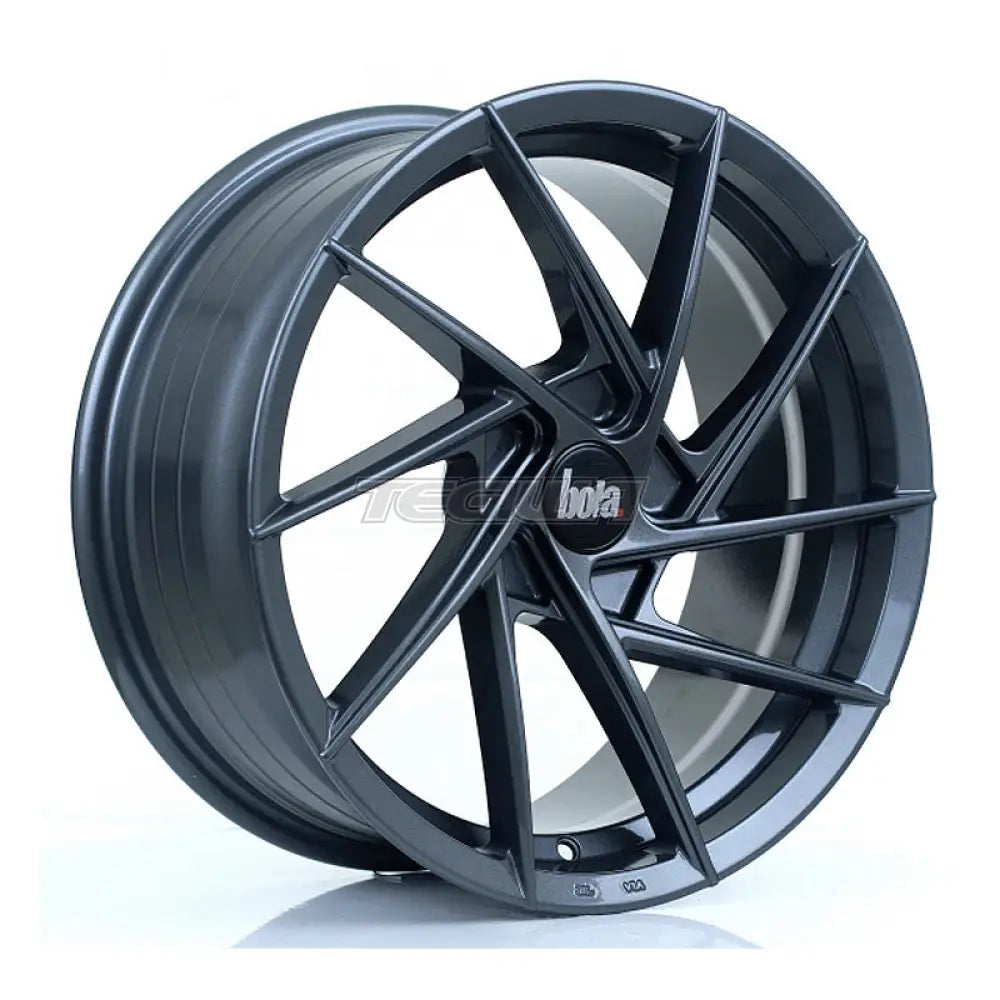 BOLA B26 Alloy Wheel 17x7.5 5x100 ET40 To 45 72.6mm CB Gloss Gunmetal