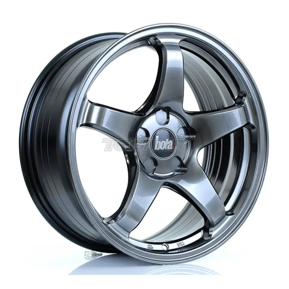 BOLA B2R Alloy Wheel 17x7.5 4x114 ET40 72.6mm CB Hyper Black