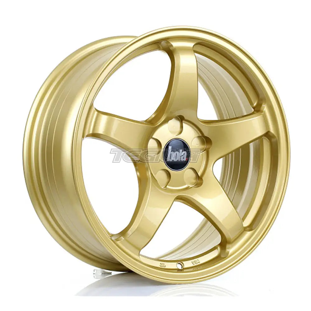 BOLA B2R Alloy Wheel 17x7.5 5x105 ET40 72.6mm CB Gold