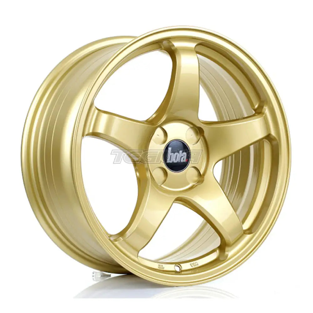 BOLA B2R Alloy Wheel 17x7.5 ET40 4x108 Gold 72.6mm CB