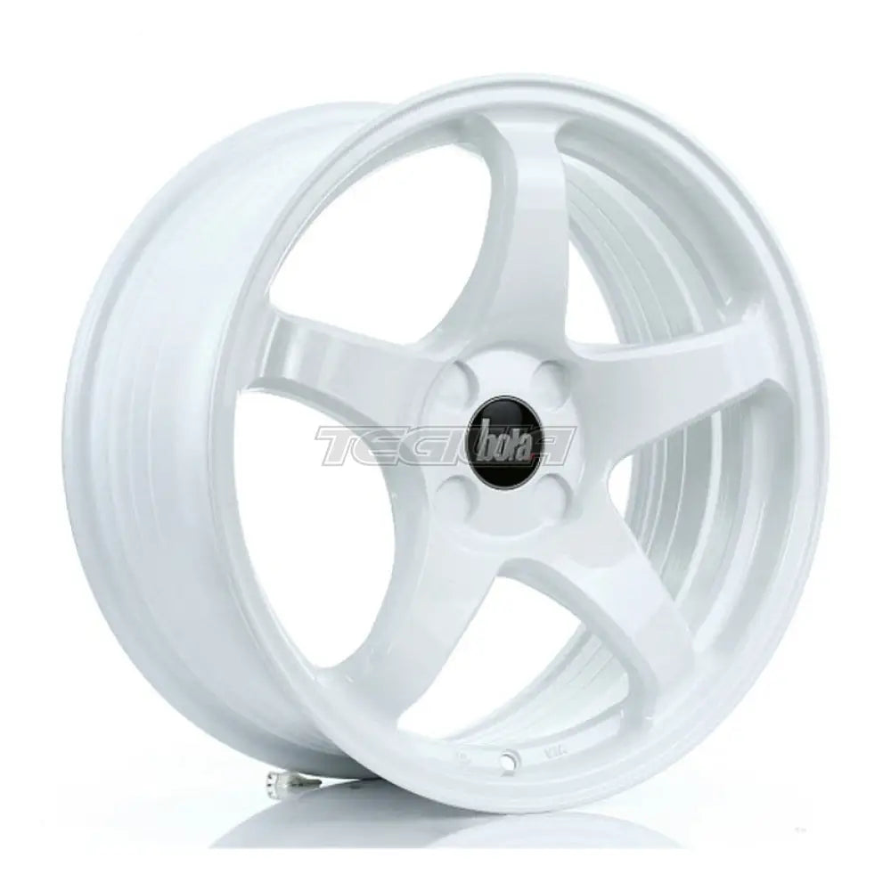 BOLA B2R Alloy Wheel 17x7.5 ET40 4x108 White 72.6mm CB