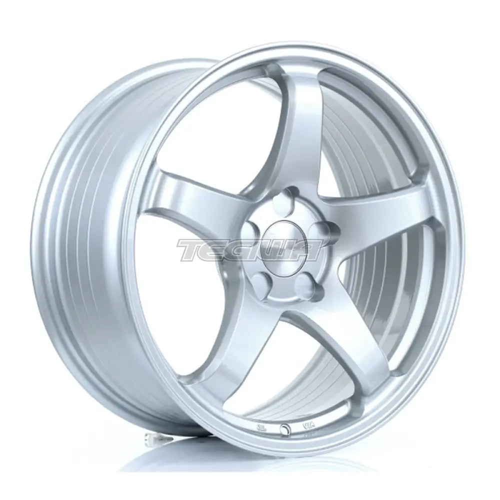 BOLA B2R Alloy Wheel 18x8.5 5x100 ET30 To 45 72.6mm CB Crystal Silver