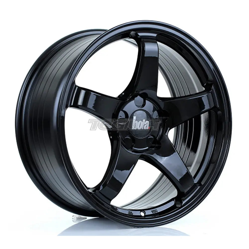 BOLA B2R Alloy Wheel 18x8.5 5x100 ET40 To 45 72.6mm CB Gloss Black
