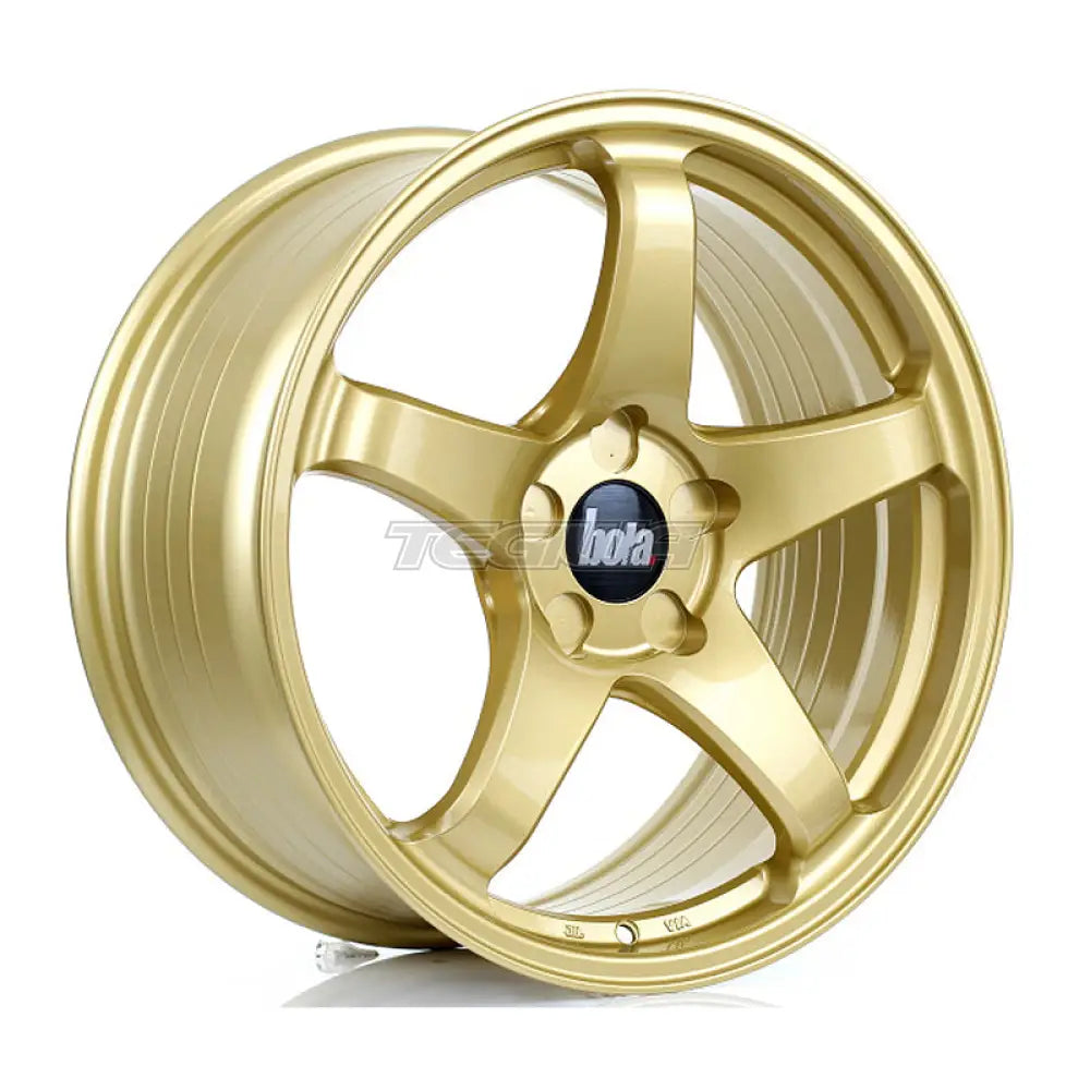 BOLA B2R Alloy Wheel 18x8.5 5x98 ET30 To 45 72.6mm CB Gold