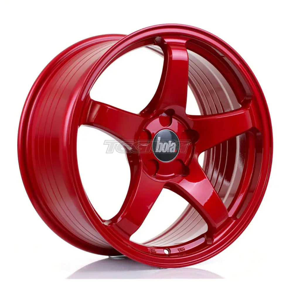 BOLA B2R Alloy Wheel 18x8.5 5x98 ET40 To 45 72.6mm CB Candy Red