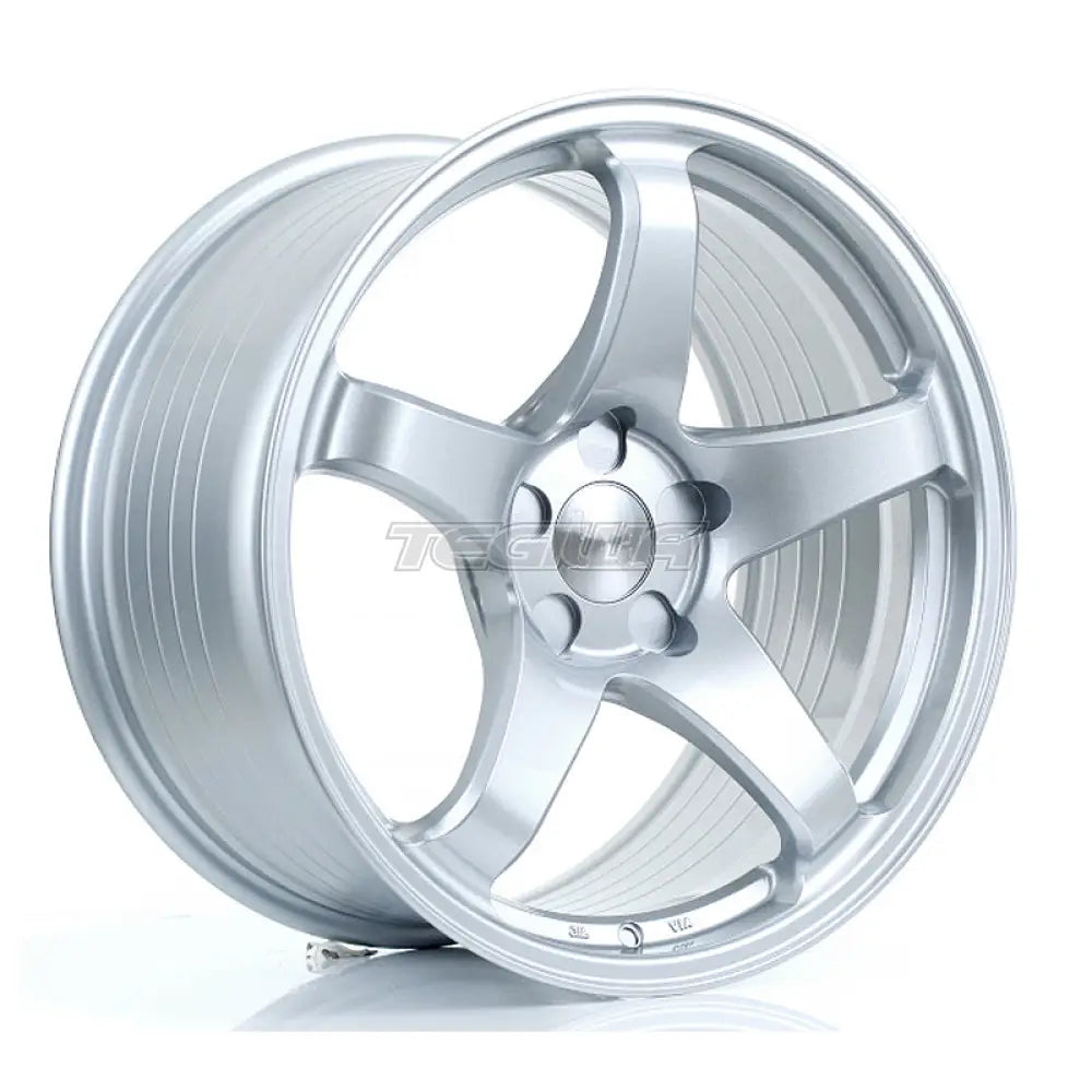 BOLA B2R Alloy Wheel 18x9.5 5x114 ET30 To 45 72.6mm CB Crystal Silver