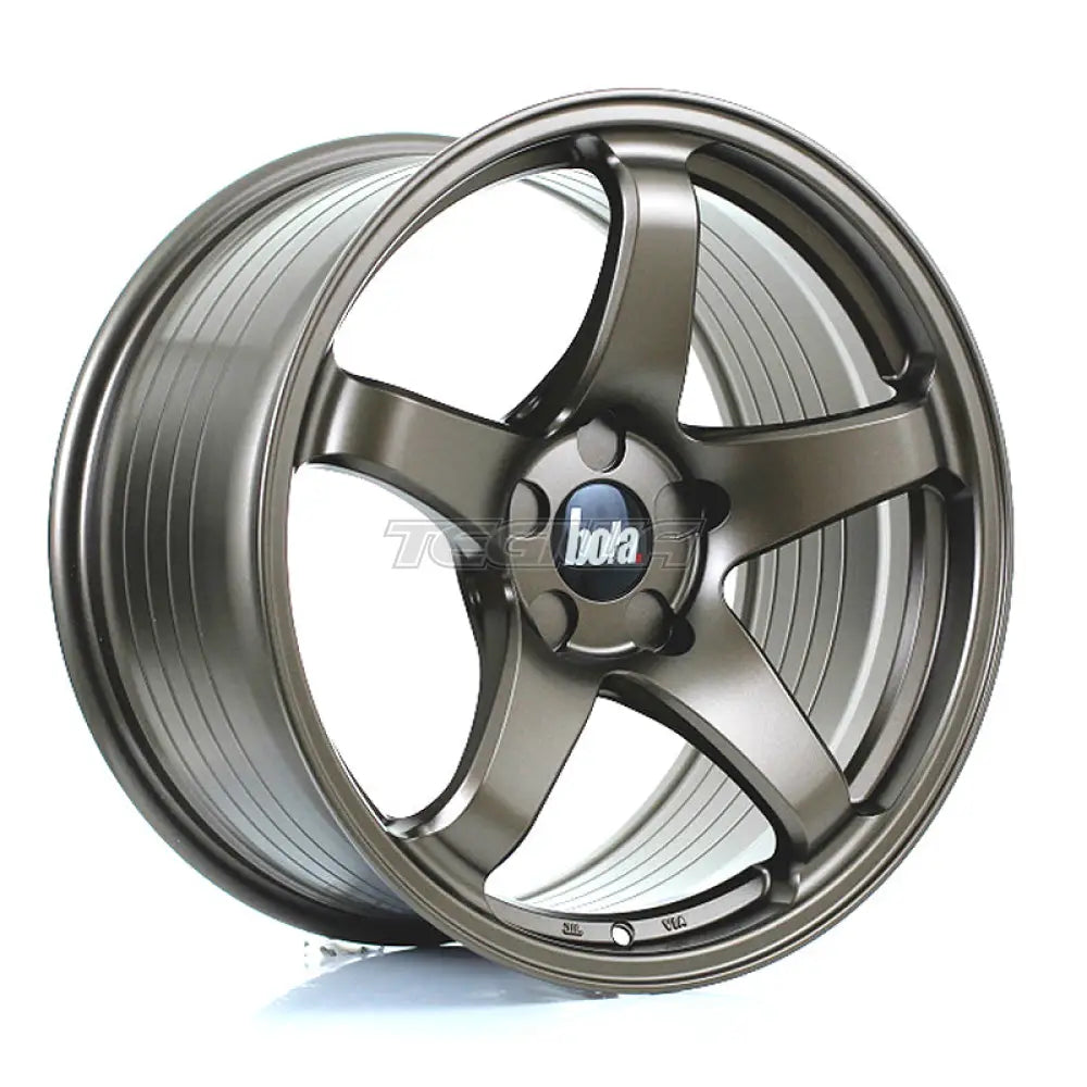 BOLA B2R Alloy Wheel 18x9.5 5x130 ET30 To 45 72.6mm CB Matt Bronze