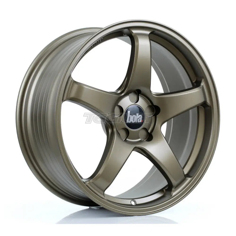 BOLA B2R Alloy Wheel 19x8.5 5x105 ET25 To 45 72.6mm CB Matt Bronze