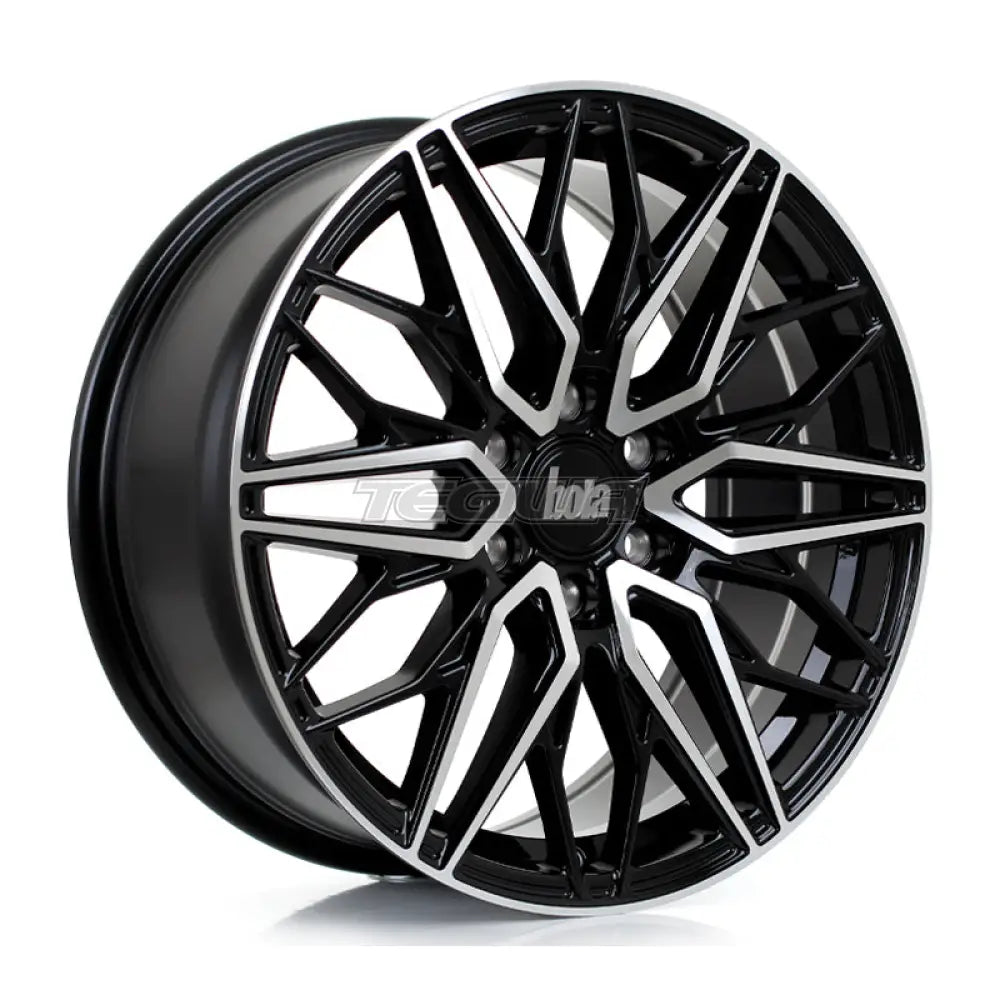 BOLA B32 Alloy Wheel 18x8 6x120 ET50 74.6mm CB Gloss Black Polished Face