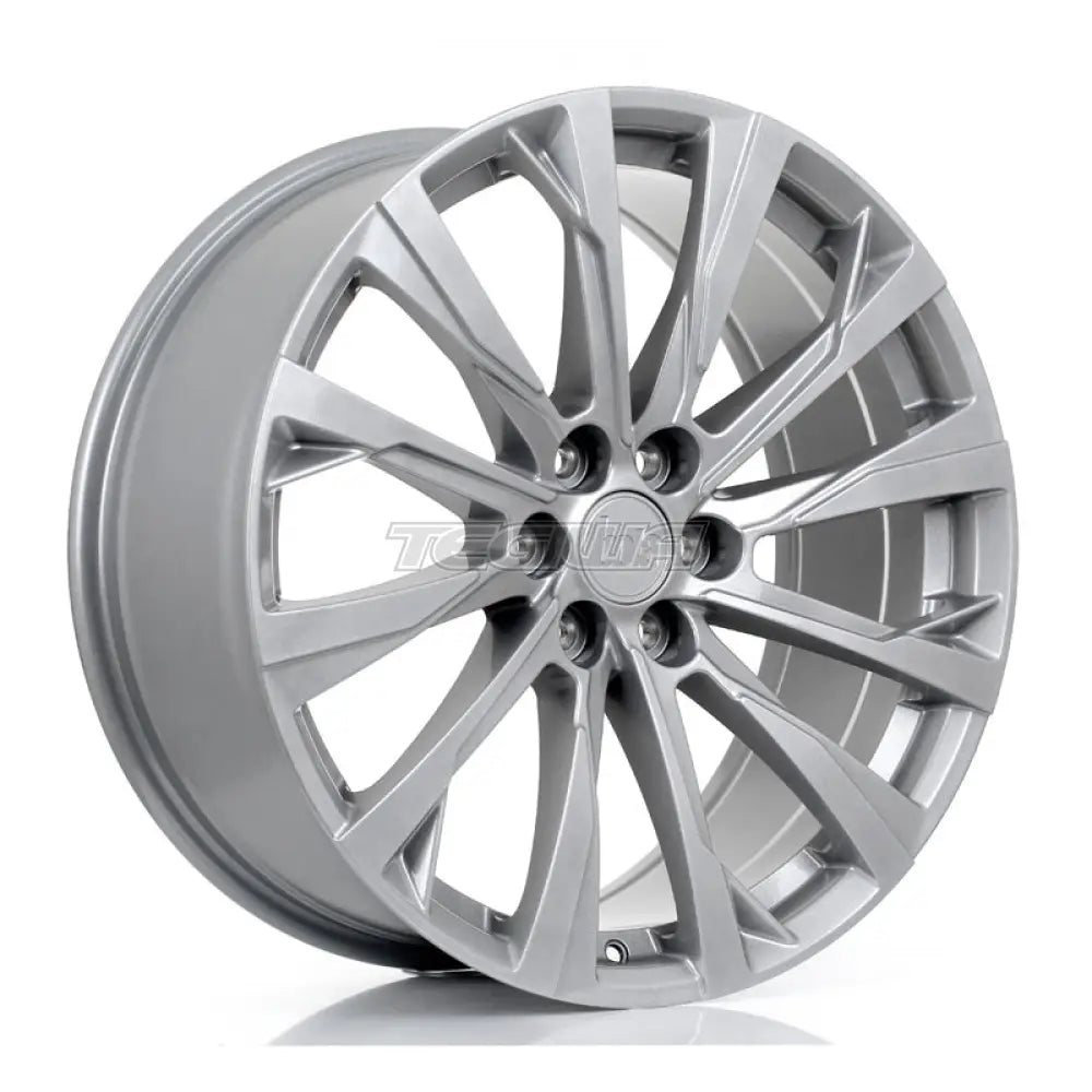 BOLA B34 Alloy Wheel 20x8.5 6x120 ET50 74.6mm CB Crystal Silver