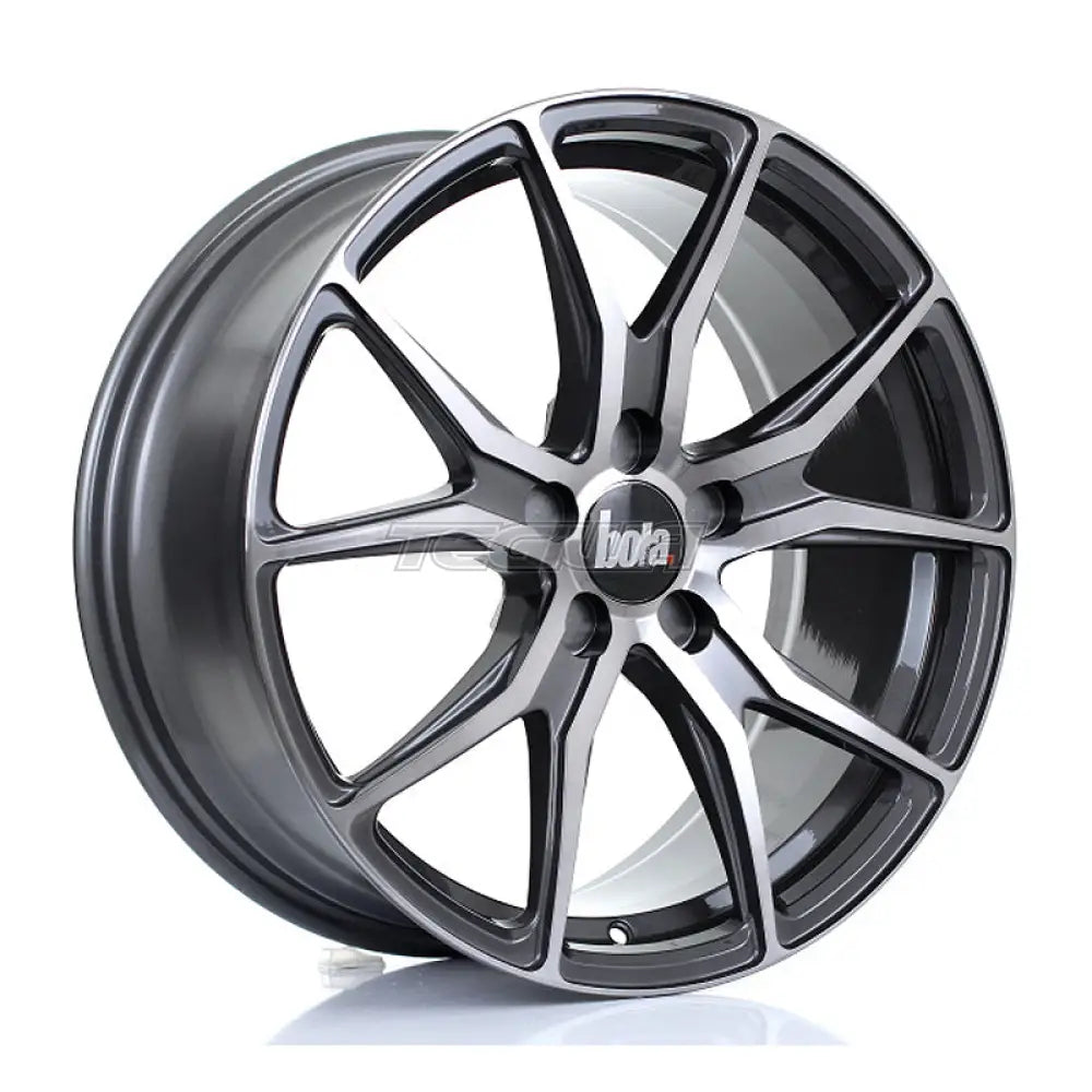 BOLA B6 Alloy Wheel 18x8 5x114 ET30 To 45 72.6mm CB Hyper Titanium