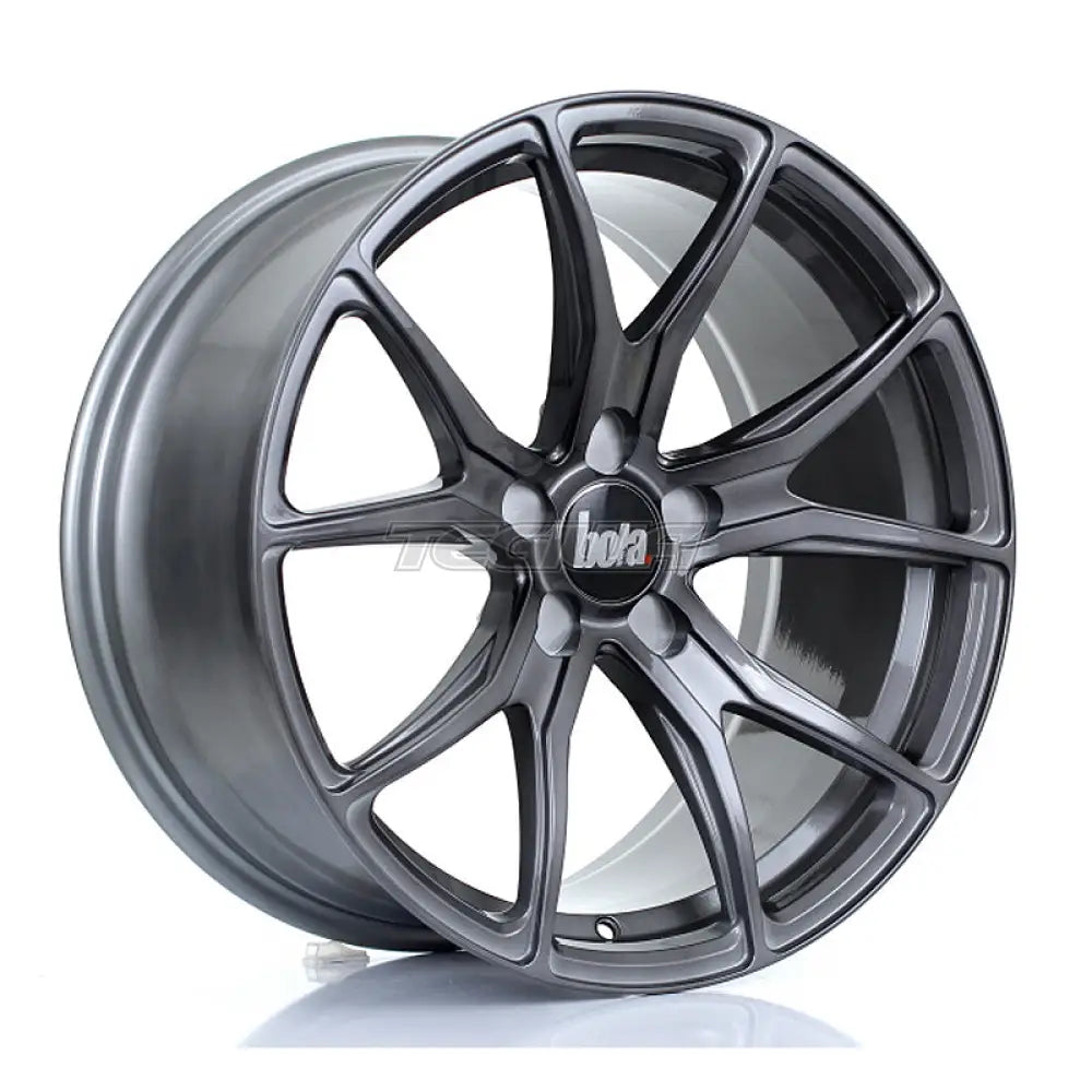 BOLA B6 Alloy Wheel 18x9 5x120.65 ET30 To 45 72.6mm CB Gloss Titanium