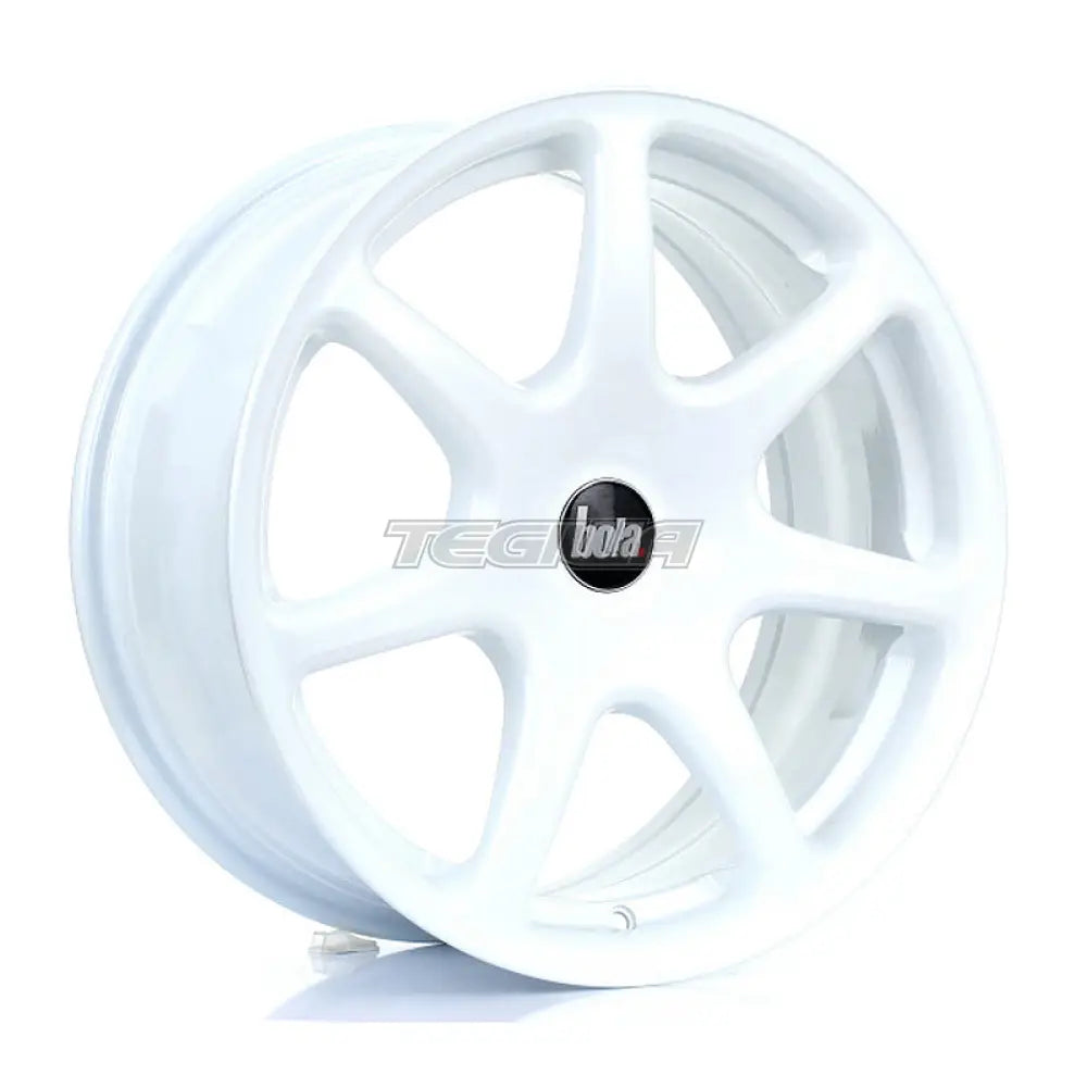 BOLA B7 Alloy Wheel 17x7.5 5x105 ET30 To 45 72.6mm CB White