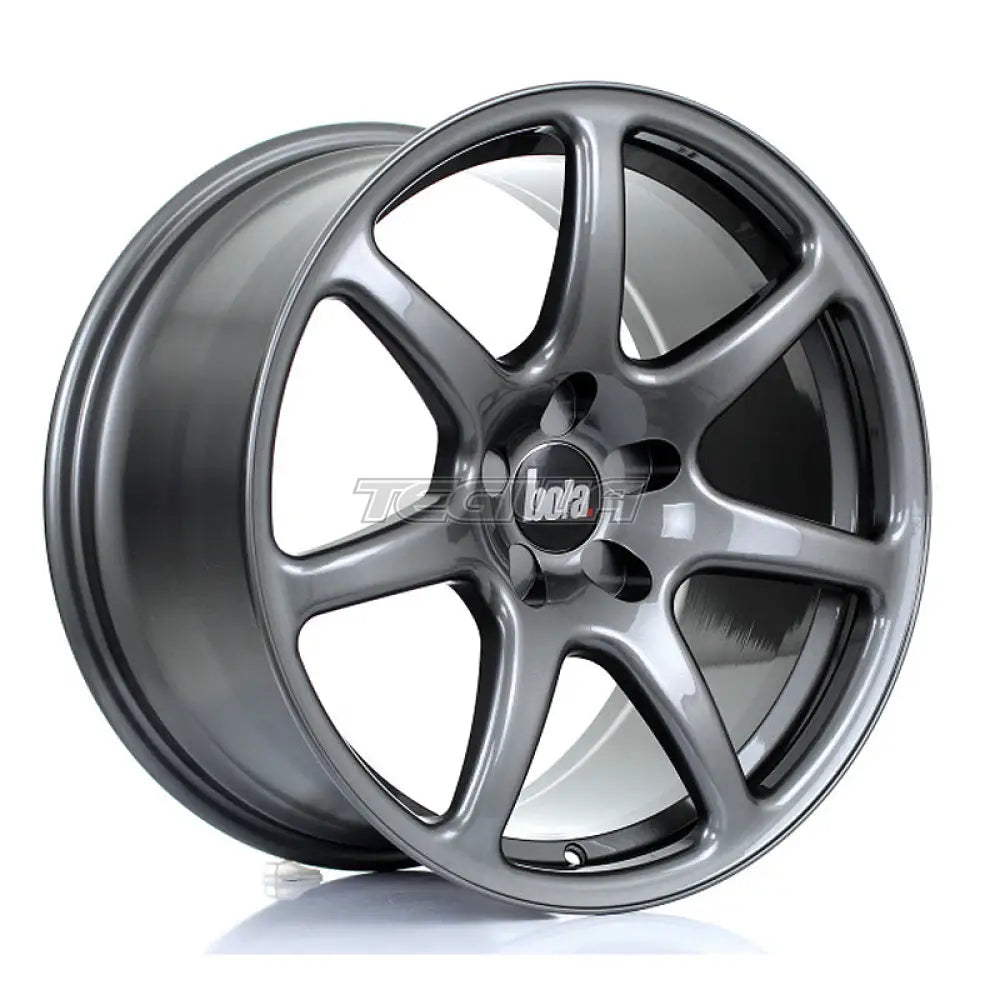 BOLA B7 Alloy Wheel 18x9.5 5x120 ET25 To 45 72.6mm CB Gloss Gunmetal