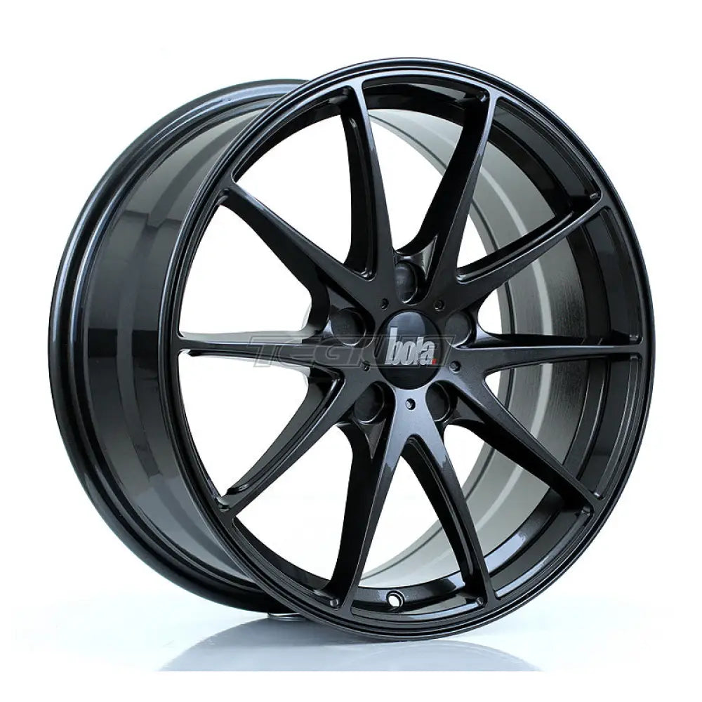 BOLA B9 Alloy Wheel 18x8 5x100 ET30 To 45 72.6mm CB Gloss Gunmetal
