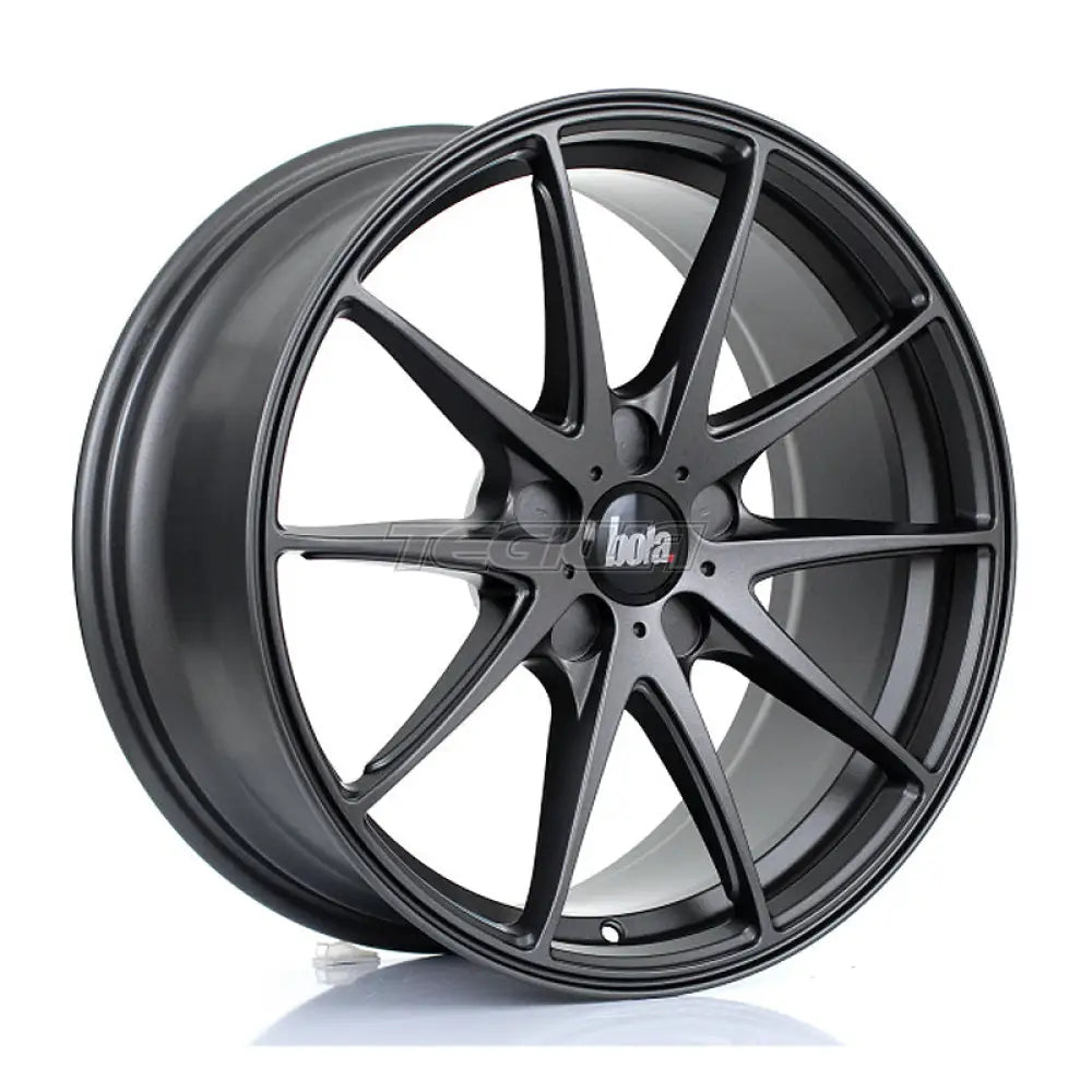 BOLA B9 Alloy Wheel 18x8 5x100 ET30 To 45 72.6mm CB Matt Gunmetal