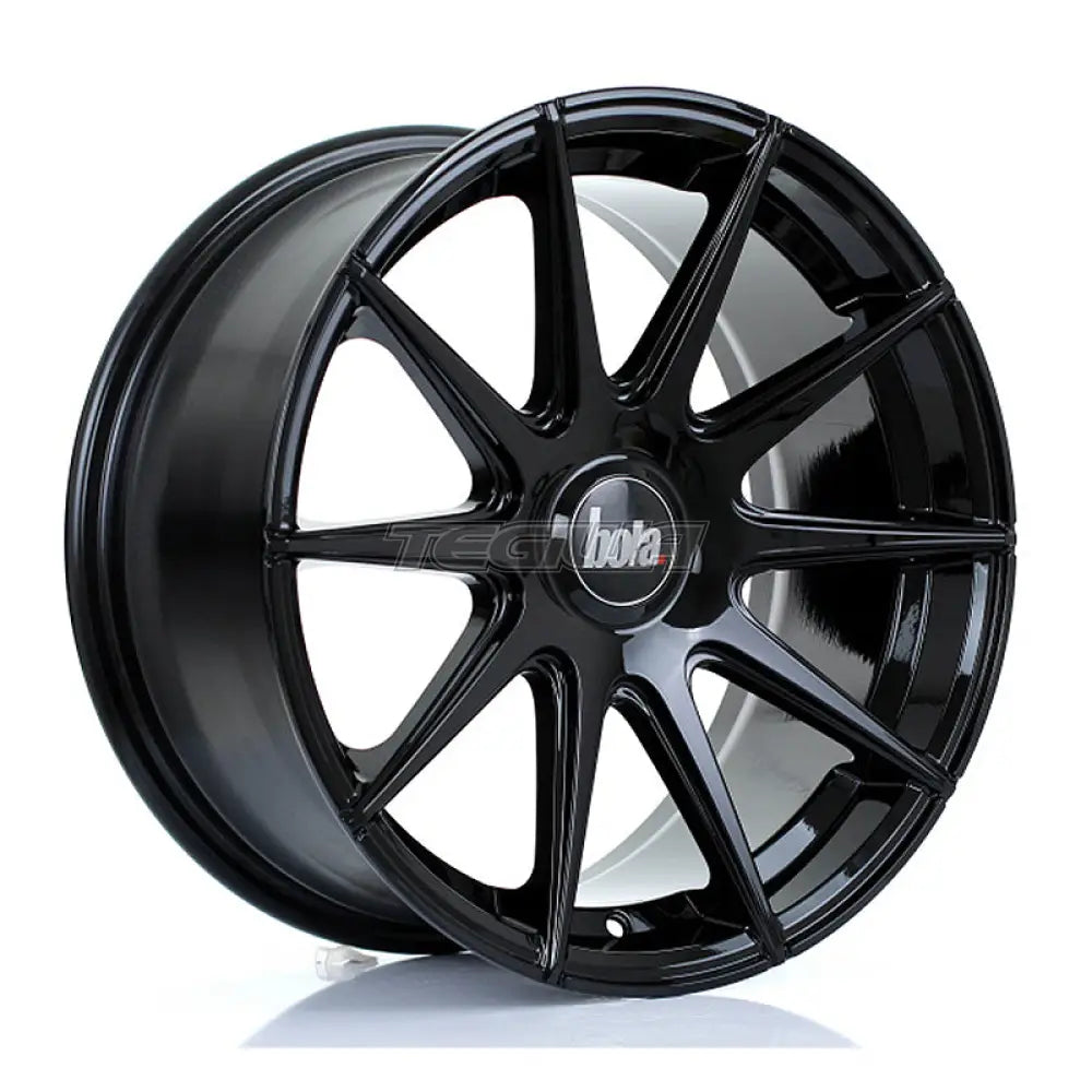 BOLA CSR Alloy Wheel 17x8 5x128 ET35 To 45 72.6mm CB Gloss Black