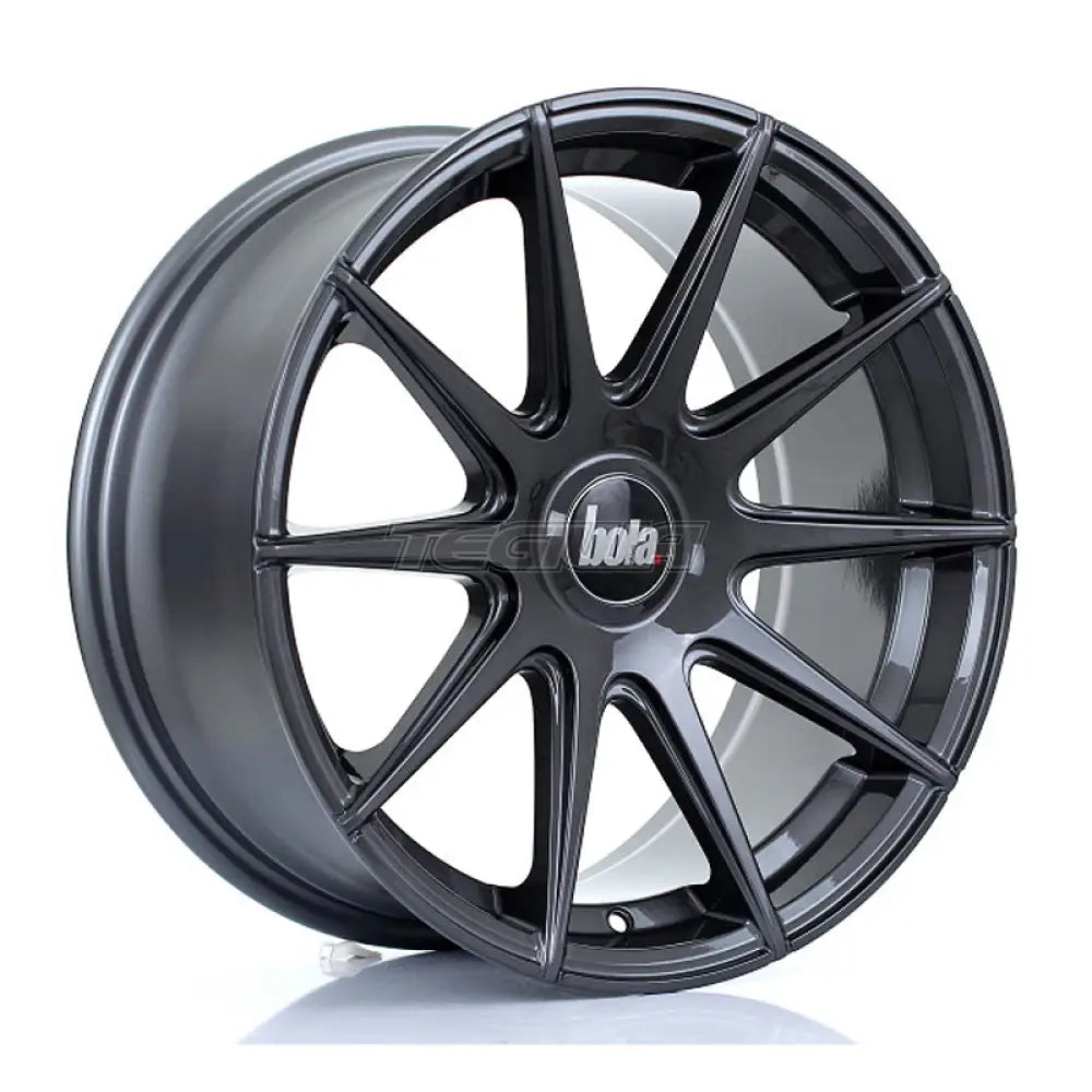 BOLA CSR Alloy Wheel 17x8 5x128 ET35 To 45 72.6mm CB Gloss Gunmetal