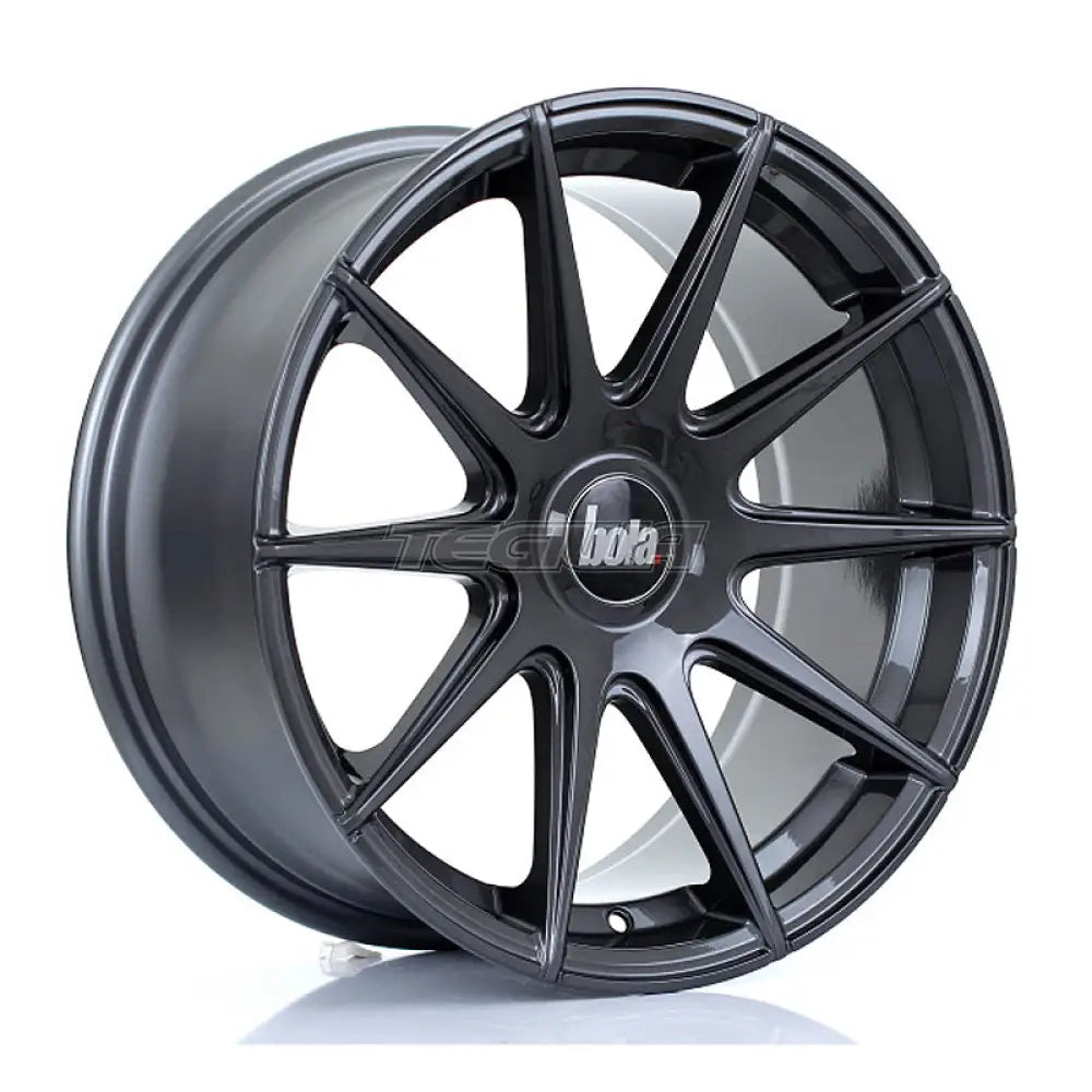 BOLA CSR Alloy Wheel 17x8 5x98 ET35 To 45 72.6mm CB Gloss Gunmetal