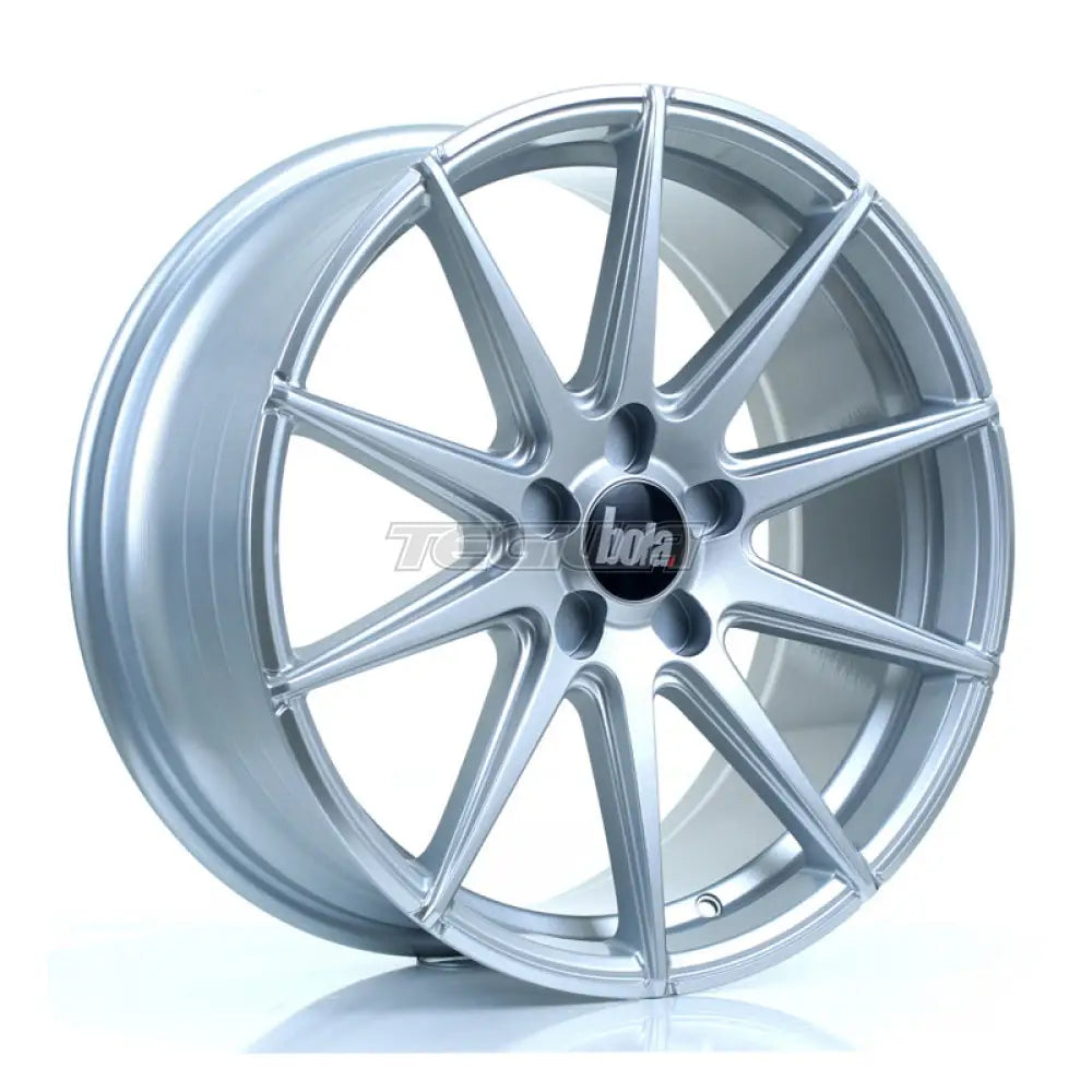 BOLA CSR Alloy Wheel 18x8 5x112 ET25 To 45 72.6mm CB Crystal Silver
