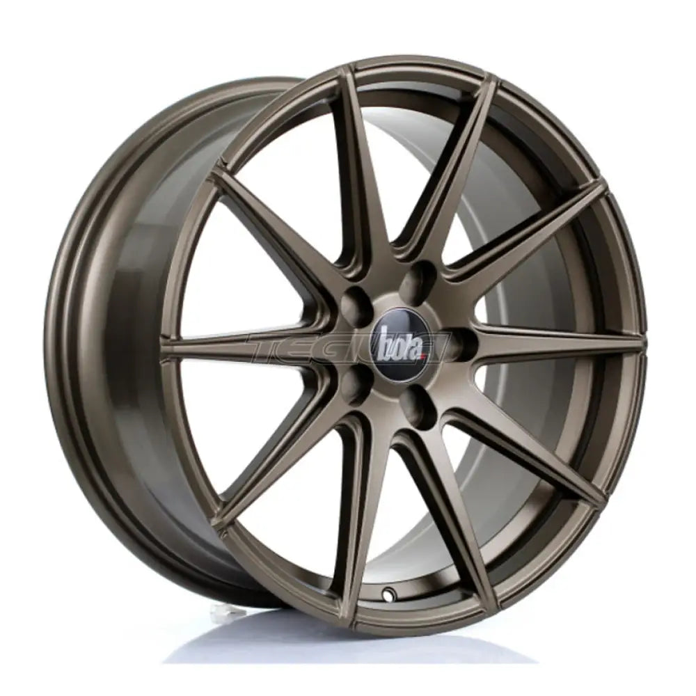 BOLA CSR Alloy Wheel 19x8.25 ET40 TO 45 5x130 Matt Gunmetal 72.6mm CB