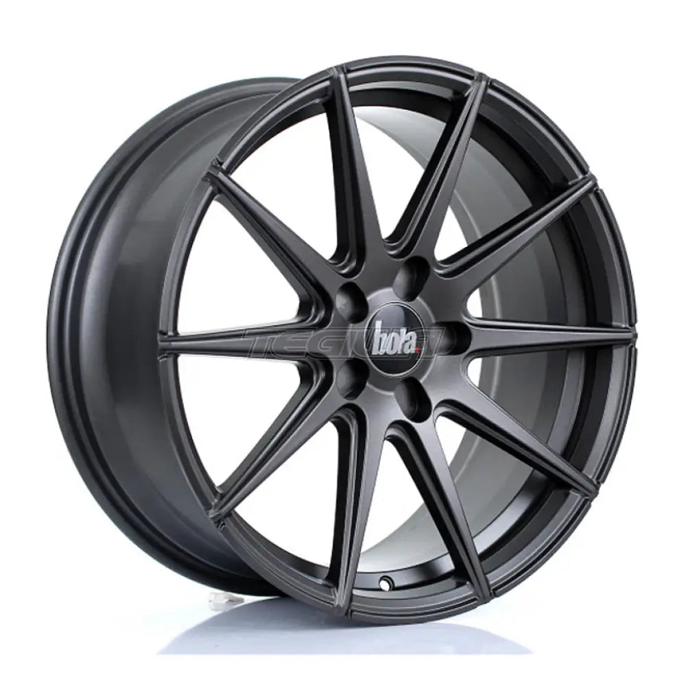 BOLA CSR Alloy Wheel 19x8.5 ET40 TO 45 5x108 Matt Gunmetal 72.6mm CB