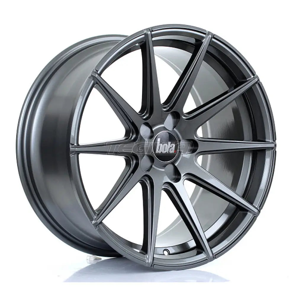 BOLA CSR Alloy Wheel 19x9.5 5x100 ET25 To 45 72.6mm CB Gloss Gunmetal