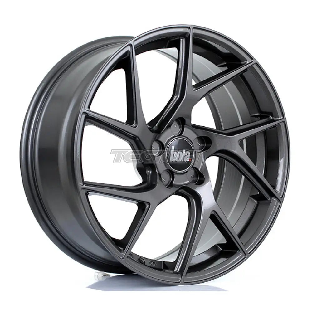 BOLA FLA Alloy Wheel 19x8.5 5x115 ET20 To 58 72.6mm CB Gloss Gunmetal