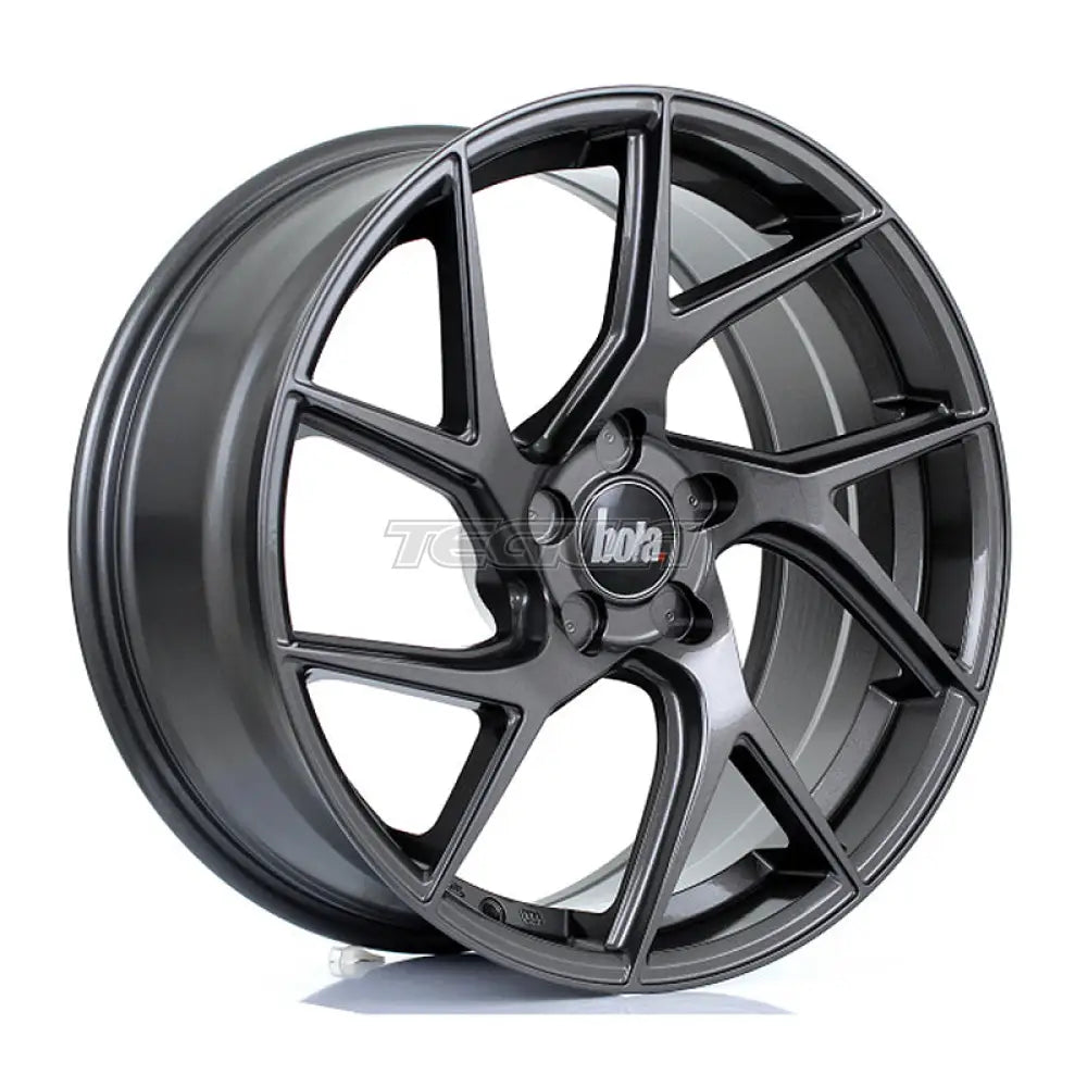 BOLA FLA Alloy Wheel 19x8.5 5x120 ET20 To 58 72.6mm CB Gloss Gunmetal