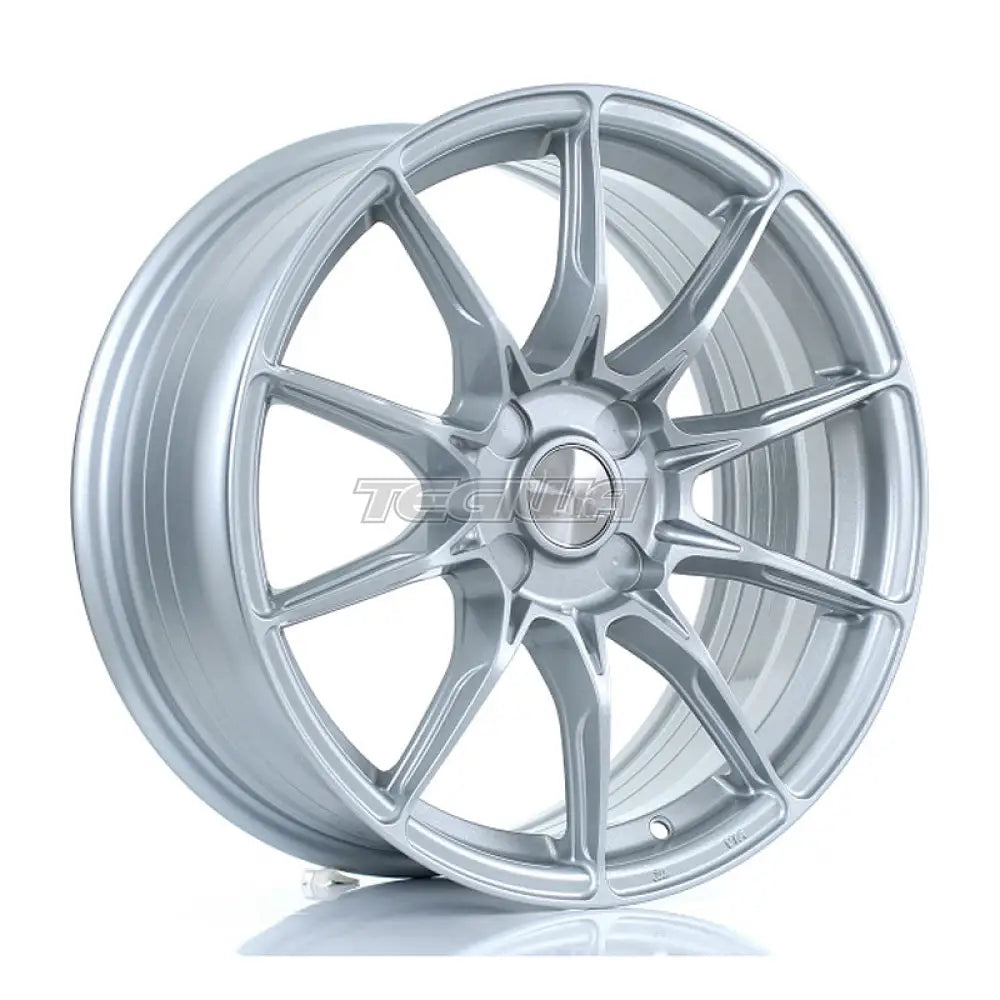 BOLA FLB Alloy Wheel 17x7.5 4x100 ET35 To 45 72.6mm CB Crystal Silver
