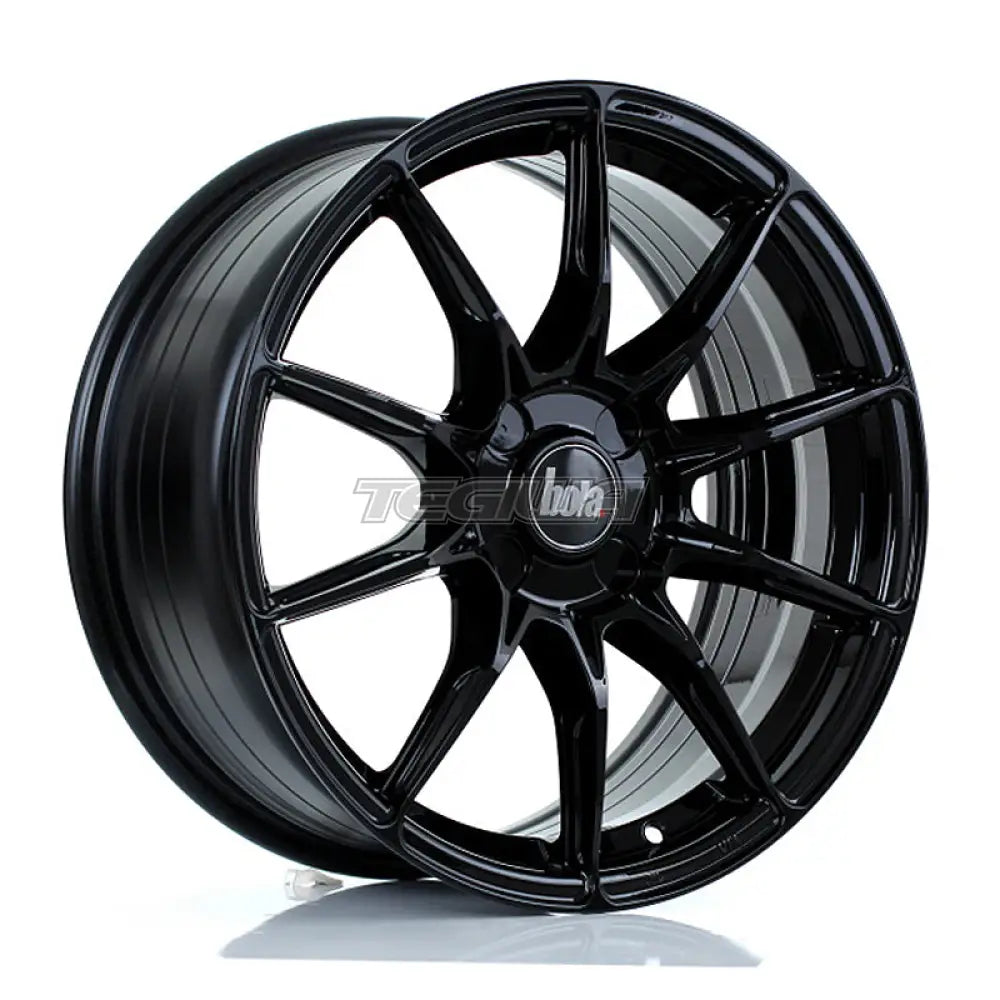 BOLA FLB Alloy Wheel 17x8 5x114 ET35 To 45 72.6mm CB Gloss Black