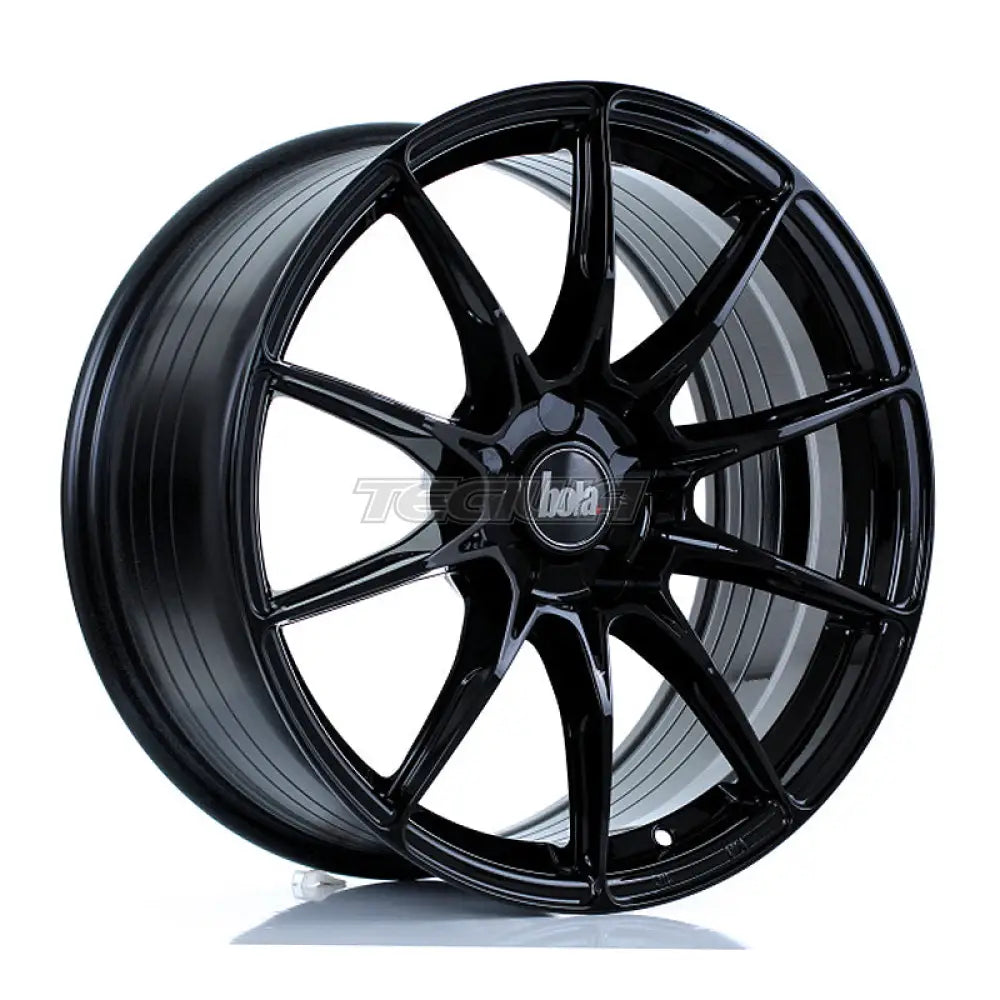 BOLA FLB Alloy Wheel 18x8.5 5x114 ET25 To 45 72.6mm CB Gloss Black