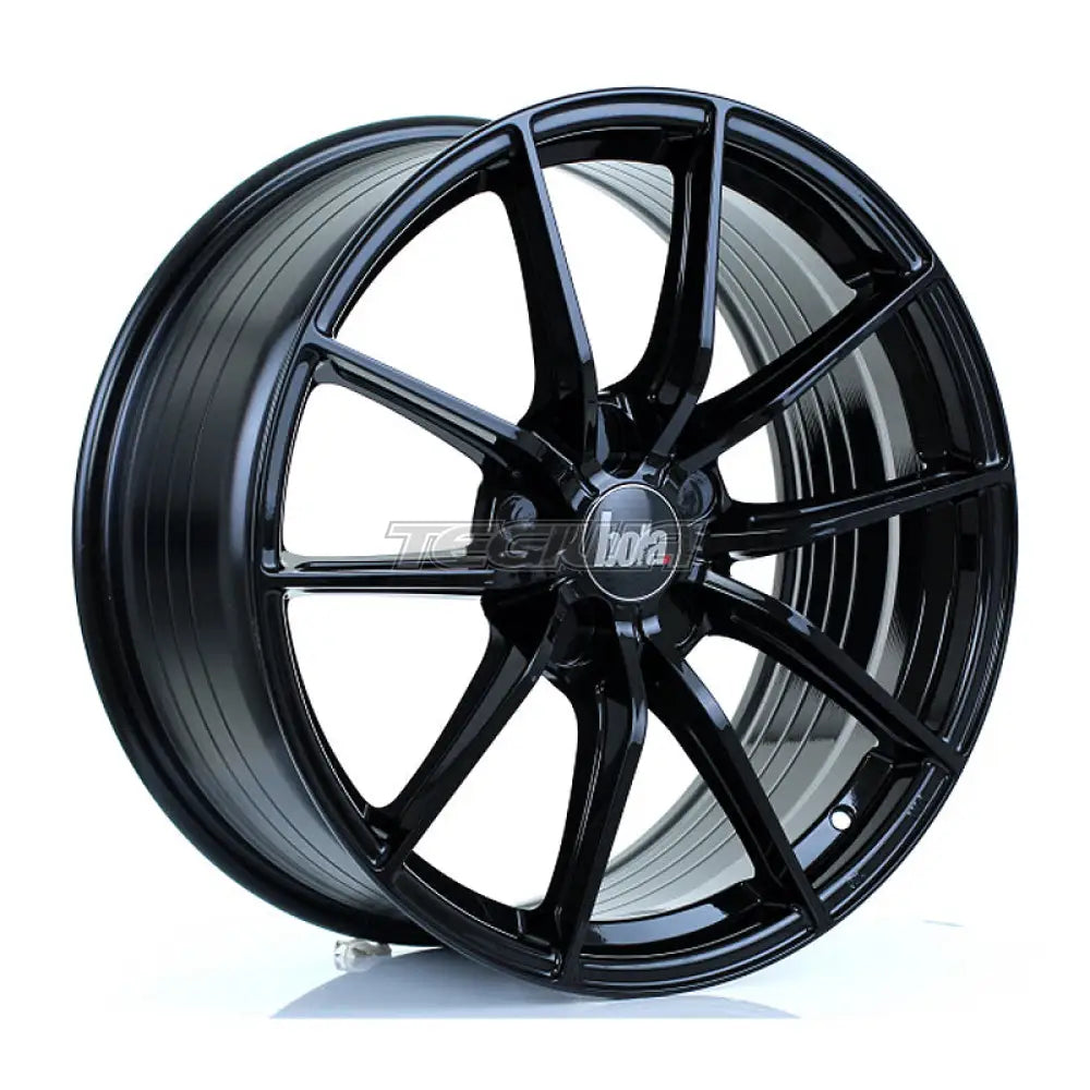 BOLA FLC Alloy Wheel 19x8.5 5x108 ET42 To 45 72.6mm CB Gloss Black