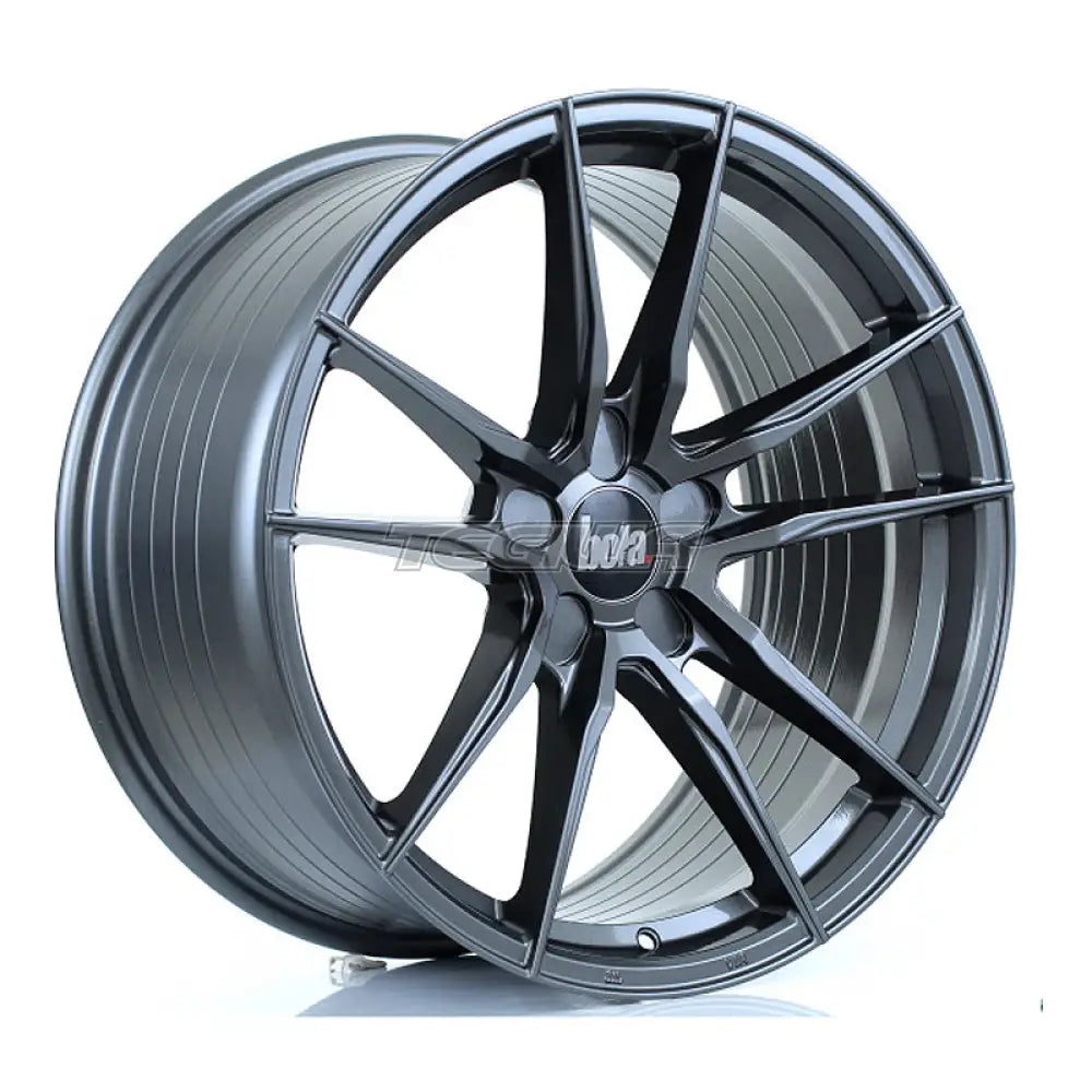 BOLA FLD Alloy Wheel 19x9.5 5x100 ET25 To 45 72.6mm CB Gloss Gunmetal