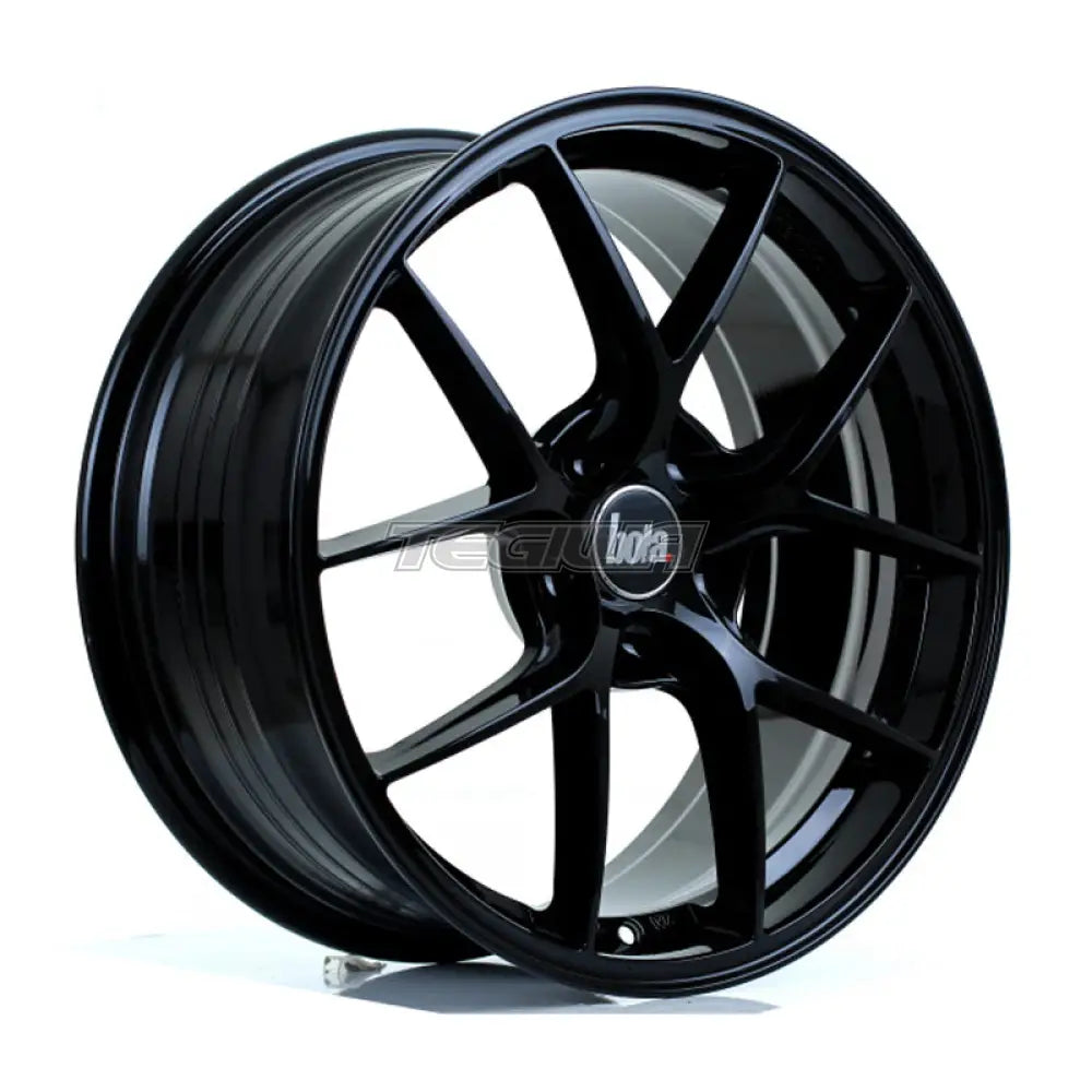 BOLA FLE Alloy Wheel 18x8 5x114 ET35 To 50 72.6mm CB Gloss Black