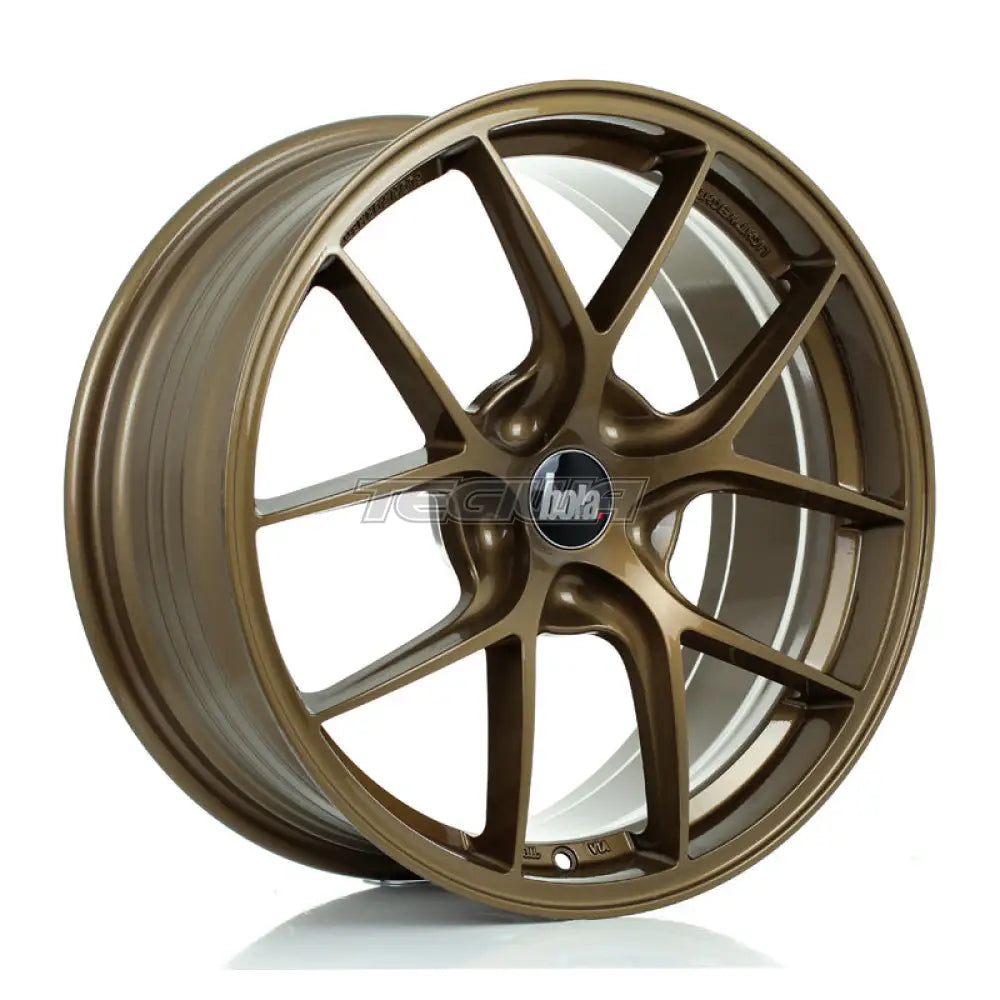 BOLA FLE Alloy Wheel 18x8 5x120.65 ET35 To 50 72.5mm CB Gloss Bronze