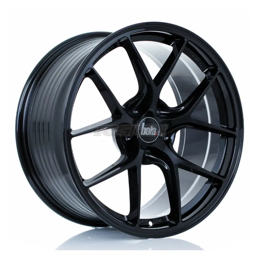 BOLA FLE Alloy Wheel 18x9 5x110 ET35 To 50 72.5mm CB Gloss Black