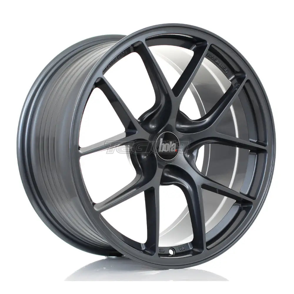 BOLA FLE Alloy Wheel 18x9 5x110 ET35 To 50 72.5mm CB Gloss Gunmetal
