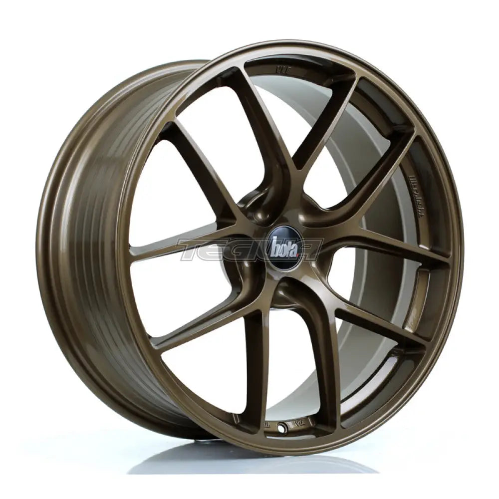 BOLA FLE Alloy Wheel 19x8.5 5x128 ET35 To 50 72.5mm CB Gloss Bronze