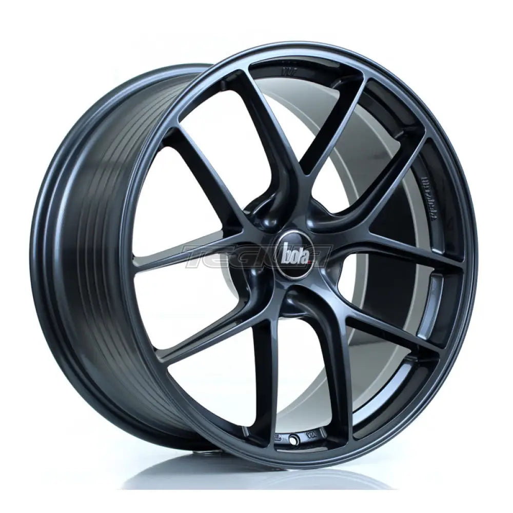 BOLA FLE Alloy Wheel 20x9.5 5x100 ET30 To 50 72.6mm CB Gloss Gunmetal