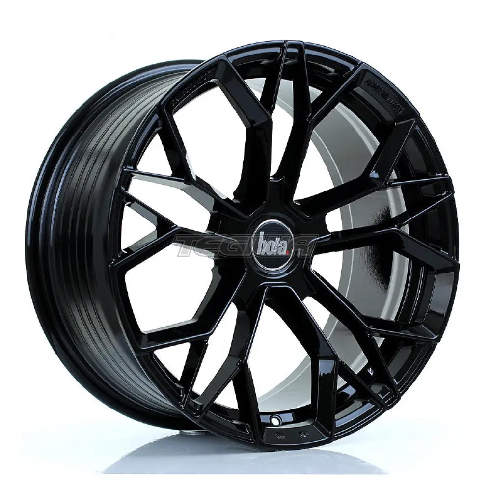 BOLA FLF Alloy Wheel 18x9 5x105 ET42 To 50 72.6mm CB Gloss Black