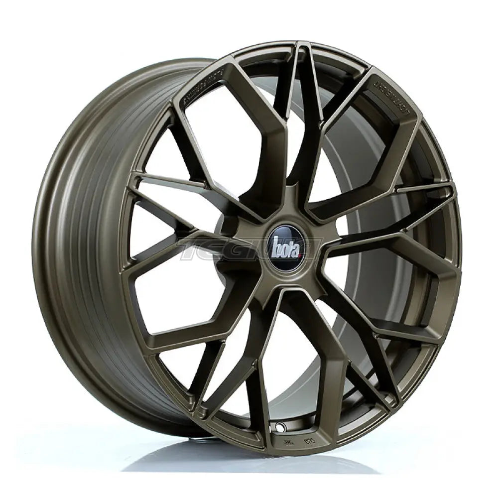 BOLA FLF Alloy Wheel 19x8.5 5x100 ET25 To 50 72.6mm CB Matt Bronze