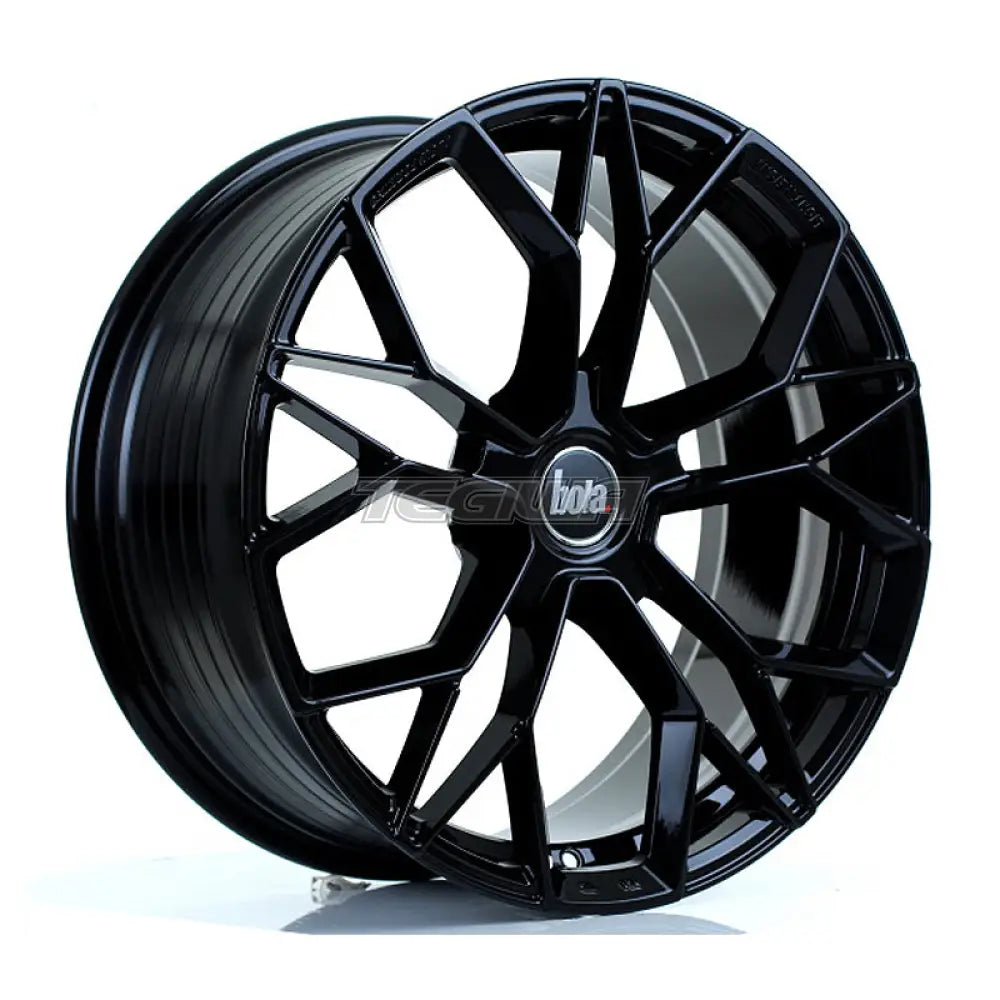 BOLA FLF Alloy Wheel 19x8.5 5x105 ET42 To 50 72.6mm CB Gloss Black